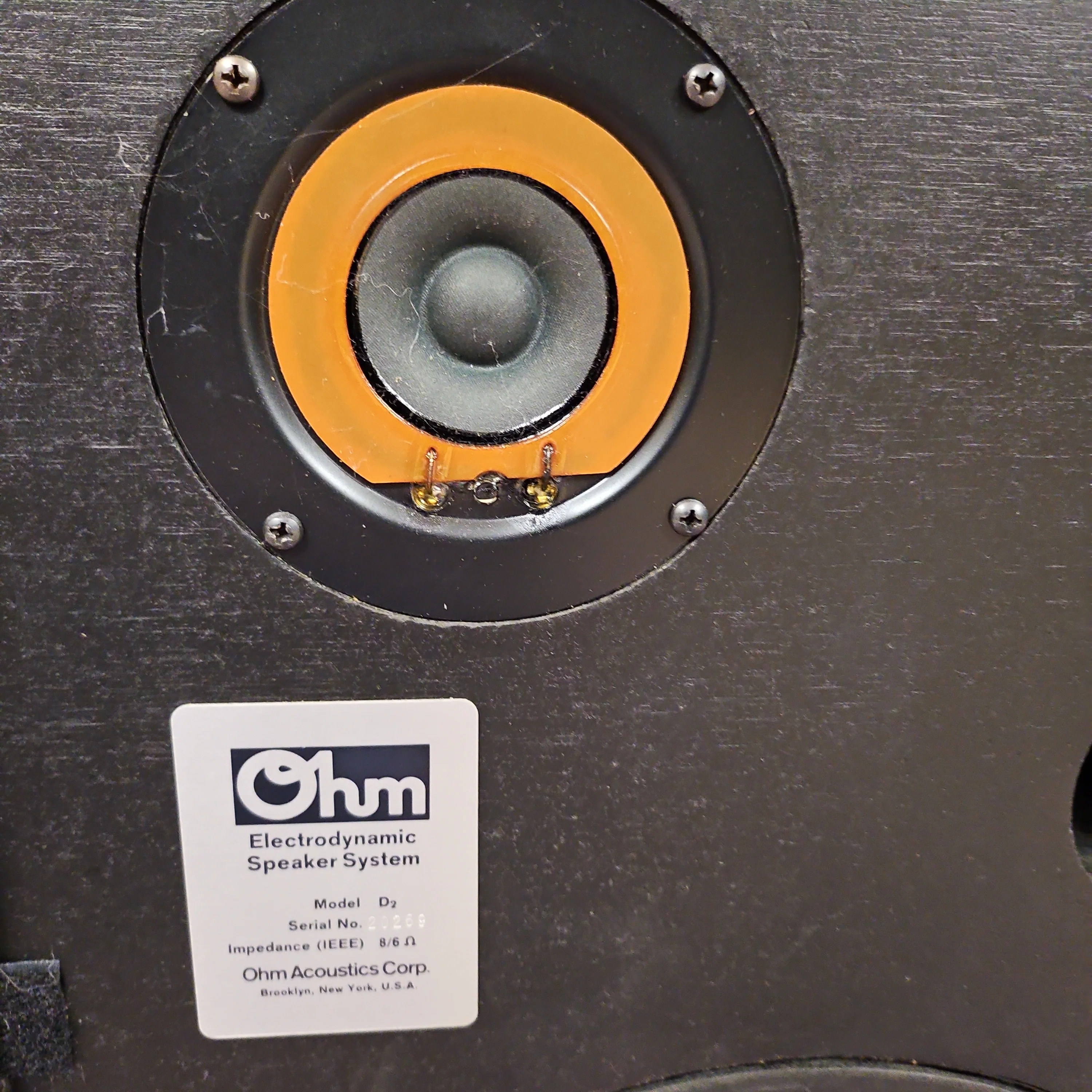 OHM D2 Floor Standing Speakers - Image 5