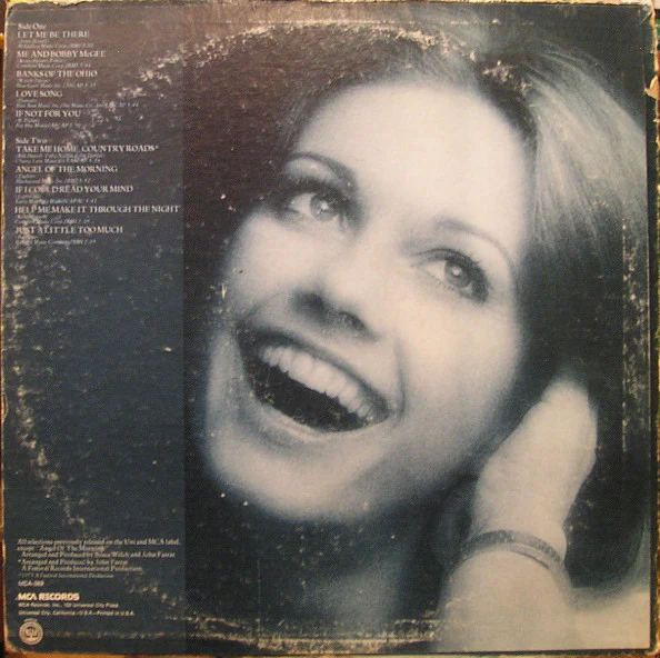 Olivia Newton-John - Let Me Be There (LP, Album, Glo) (Near Mint (NM or M-)) - Image 2
