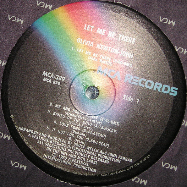 Olivia Newton-John - Let Me Be There (LP, Album, Glo) (Very Good Plus (VG+)) - Image 3