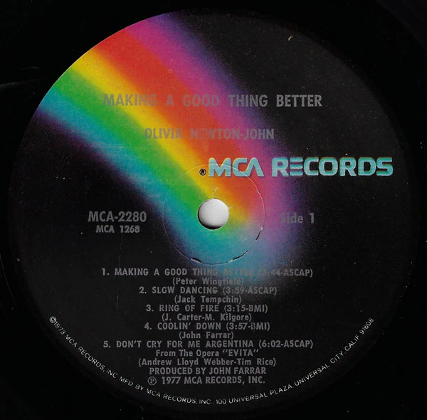 Olivia Newton-John - Making A Good Thing Better (LP, Album, Gat) (Very Good Plus (VG+)) - Image 5