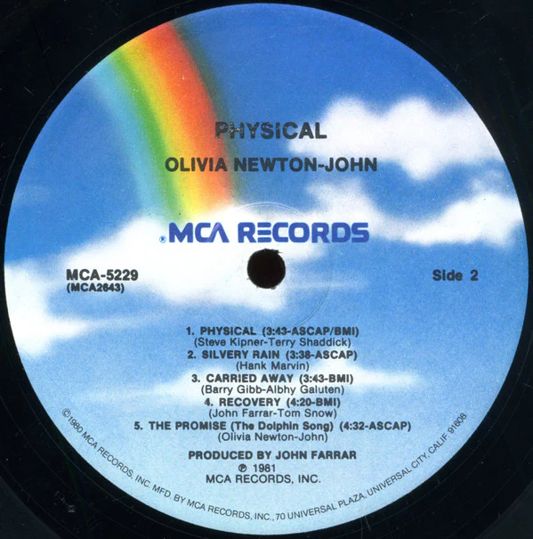 Olivia Newton-John - Physical (LP, Album, Gat) (Very Good Plus (VG+)) - Image 5