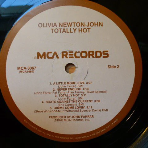 Olivia Newton-John - Totally Hot (LP, Album, Glo) (Very Good Plus (VG+)) - Image 4