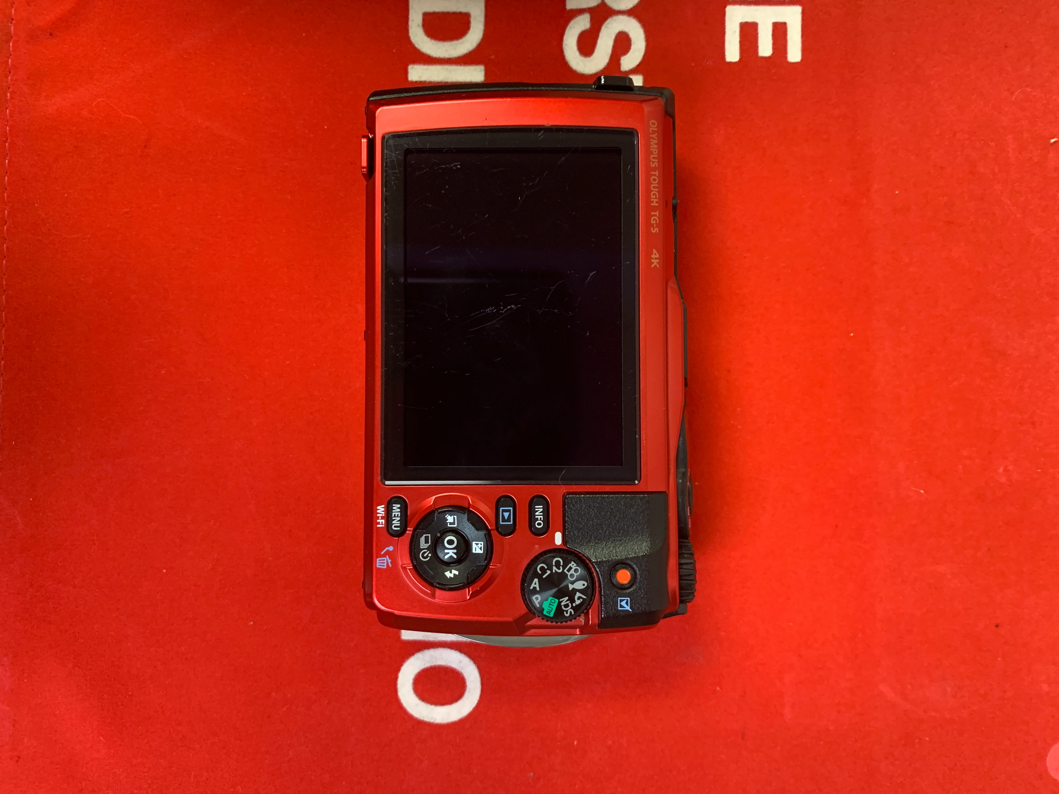 Olympus TG-5 Tough Camera * Red * w/ Box, Instructions & Carrying Case - Image 6
