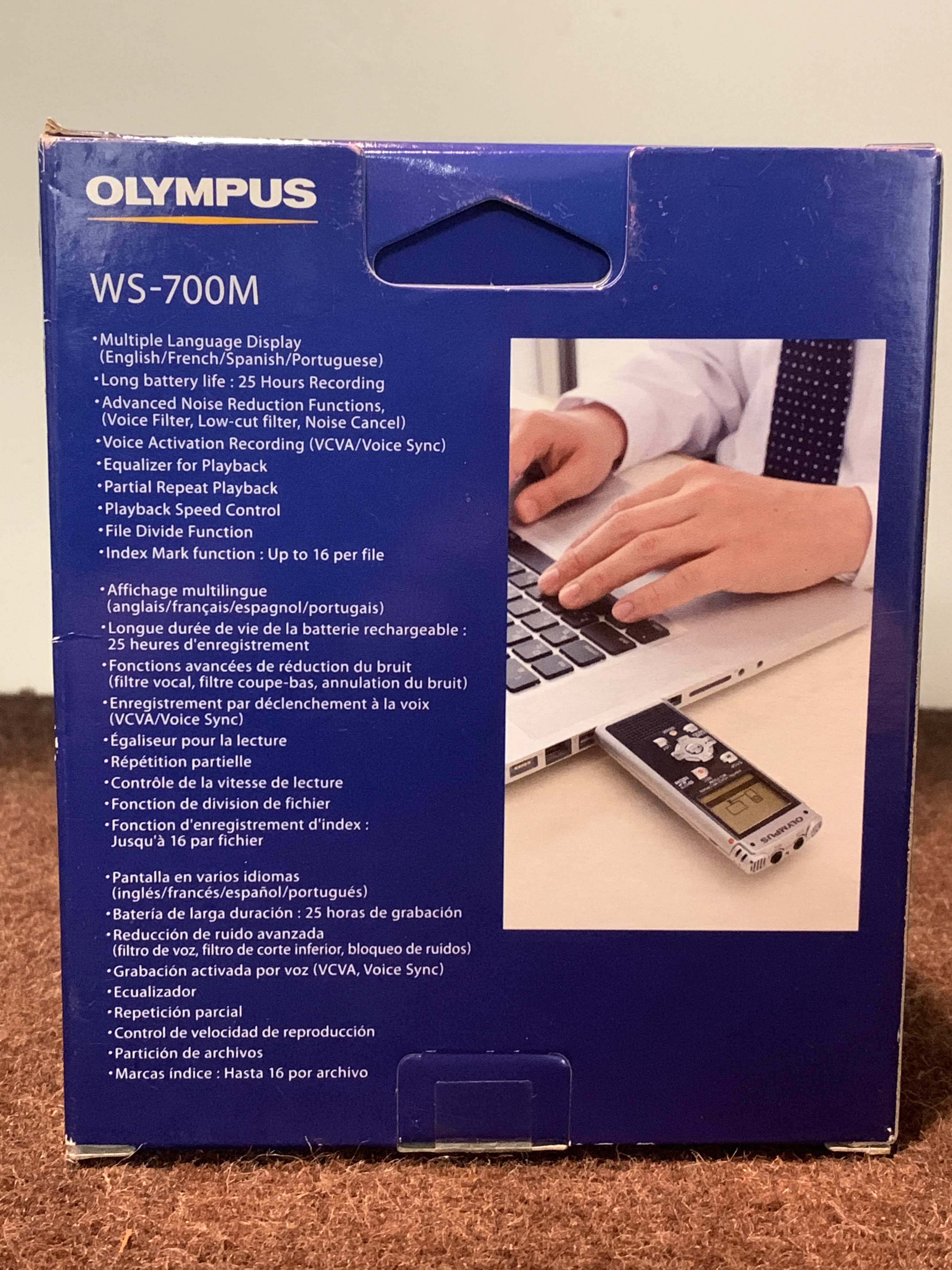 Olympus WS-700M MP3 Player Voice Recorder Micro SD Slot *NOS - Image 3