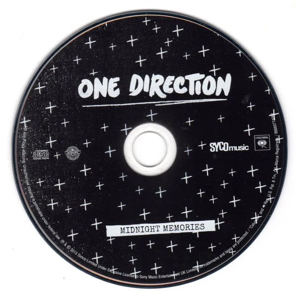 One Direction - Midnight Memories (CD, Album) (Very Good Plus (VG+)) - Image 3