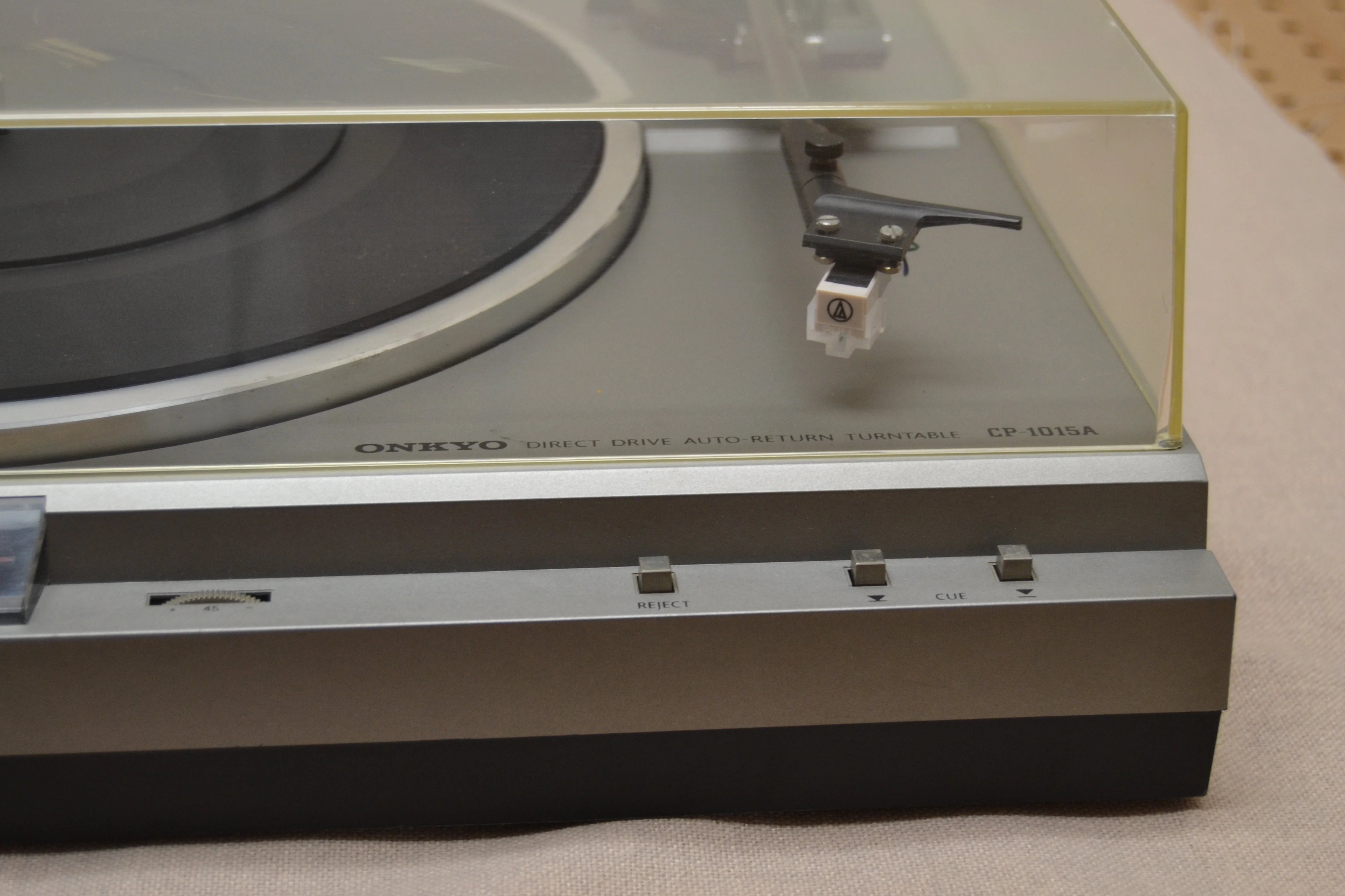 Onkyo CP-1015A Automatic Return Direct-Drive Turntable * NEW Audio Technica AT3600 Cartridge - Image 14