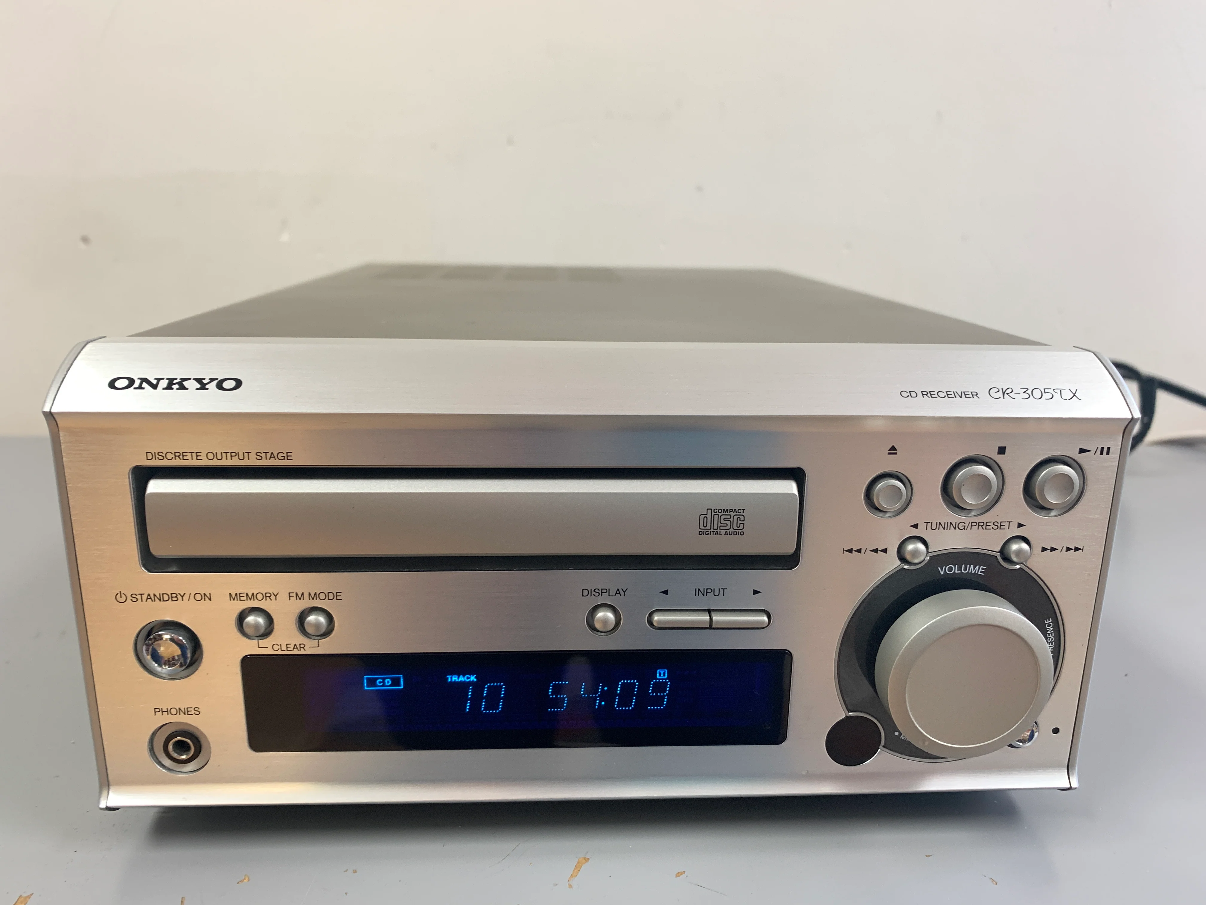 Onkyo CR-305TX MIDI Size Stereo Receiver and CD Player