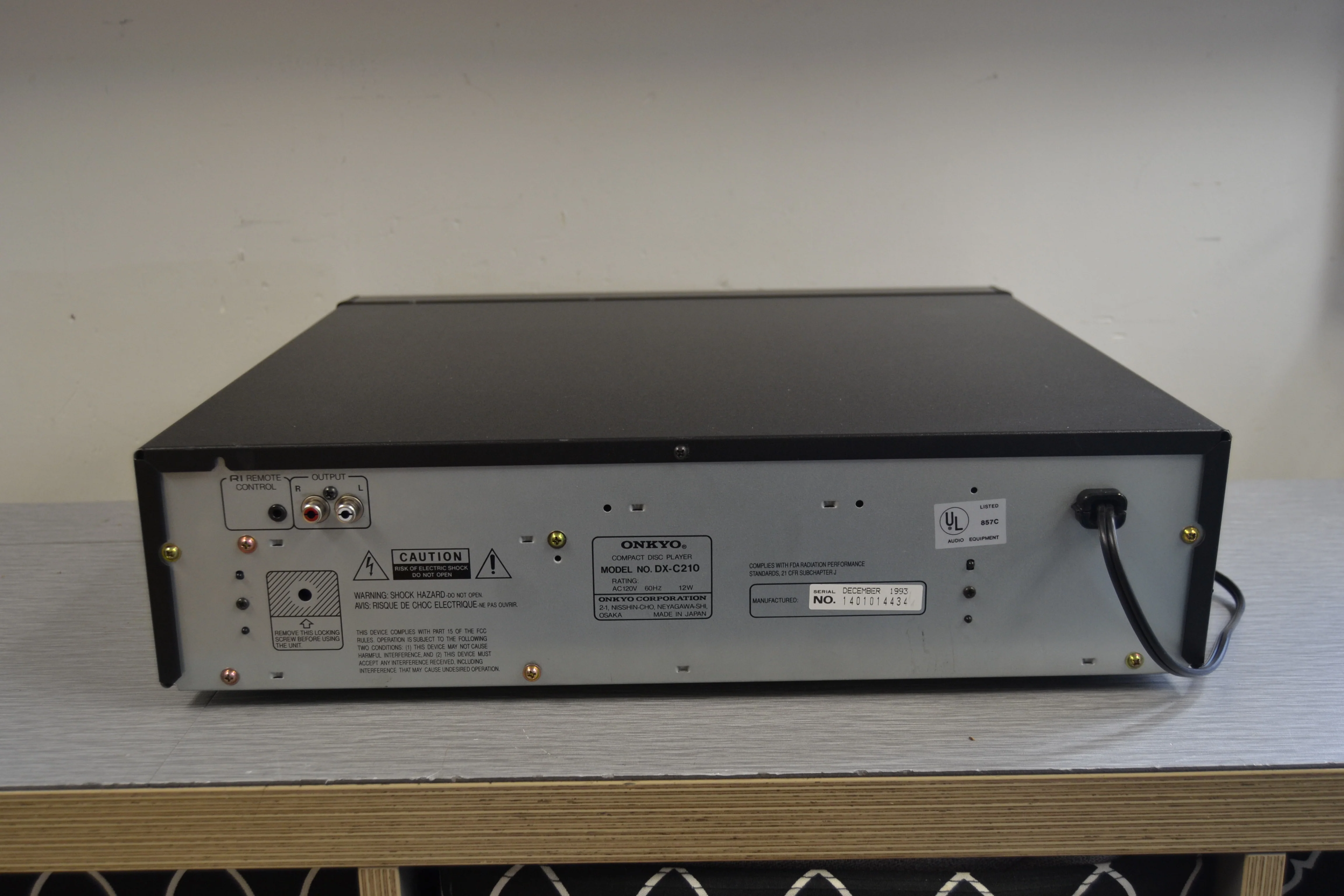 Onkyo DX-C210 CD Carousel 6 Discs * Remote Control - Image 10