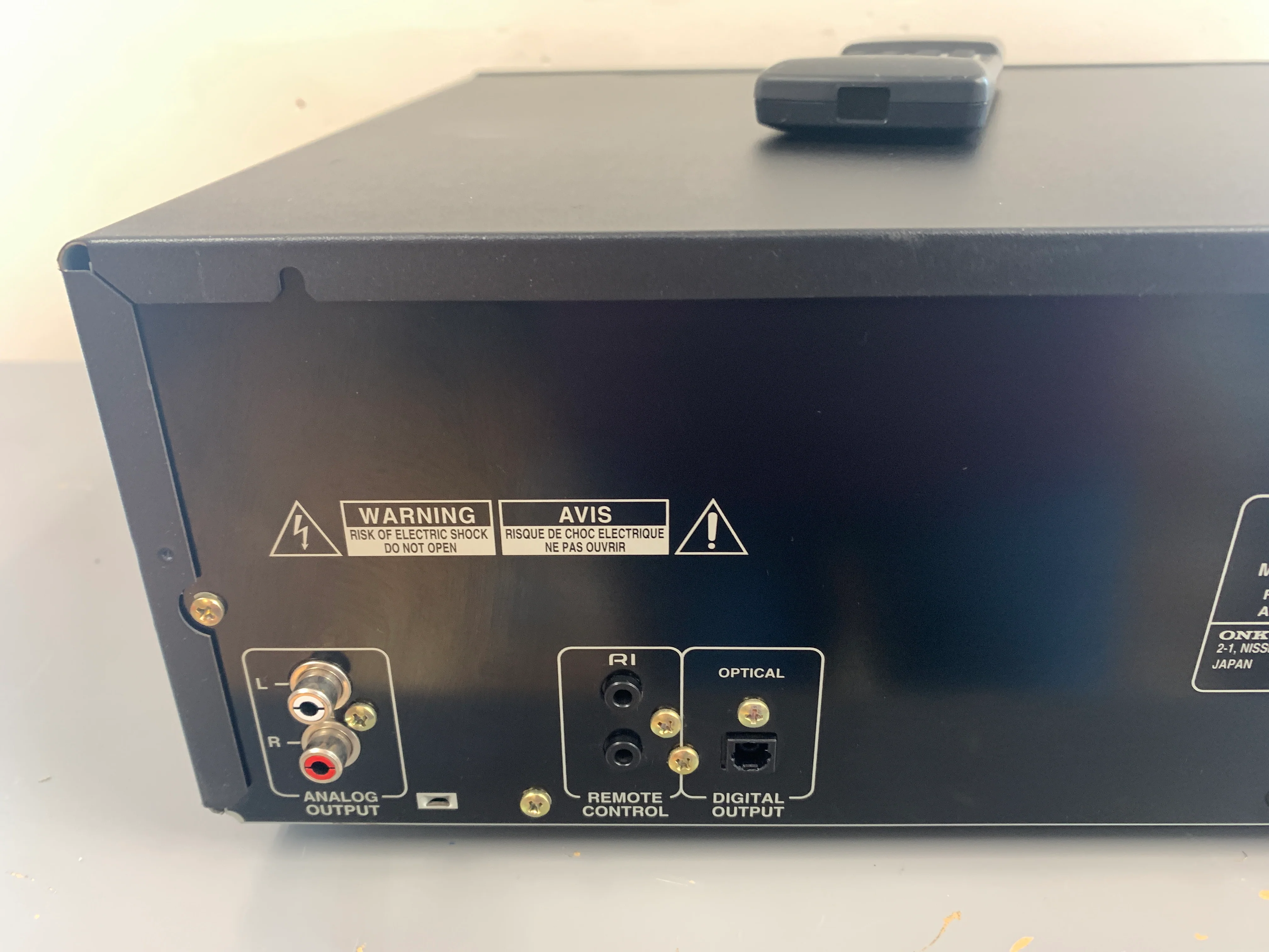 Onkyo DX-C370 Compact Disc Changer * 6 Discs * Remote Control - Image 11