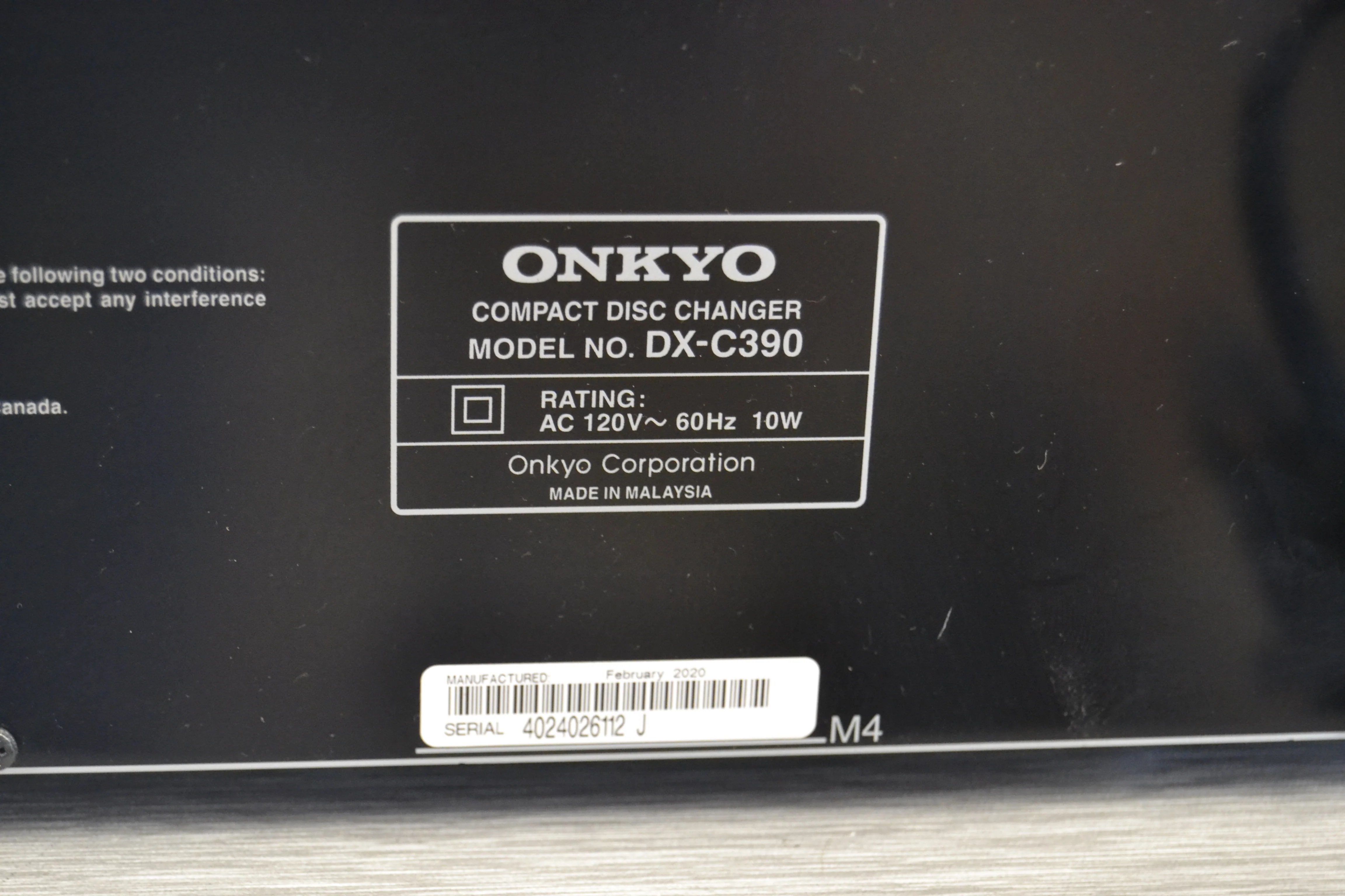 Onkyo DX-C390 CD Carousel 6 Discs - 2020 - Image 14