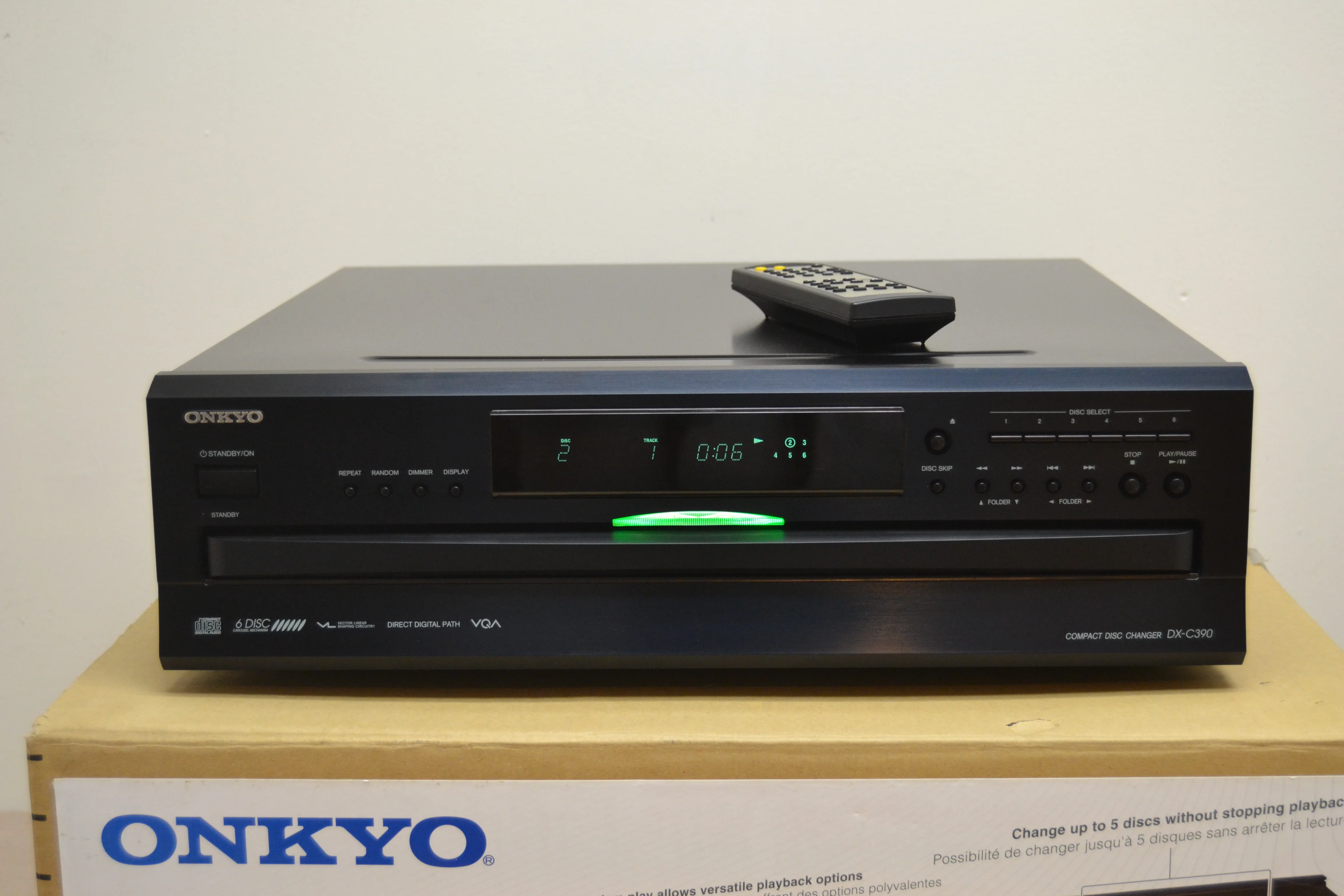 Onkyo DX-C390 CD Carousel 6 Discs * Box * Remote * Manual * 2023 - Image 14