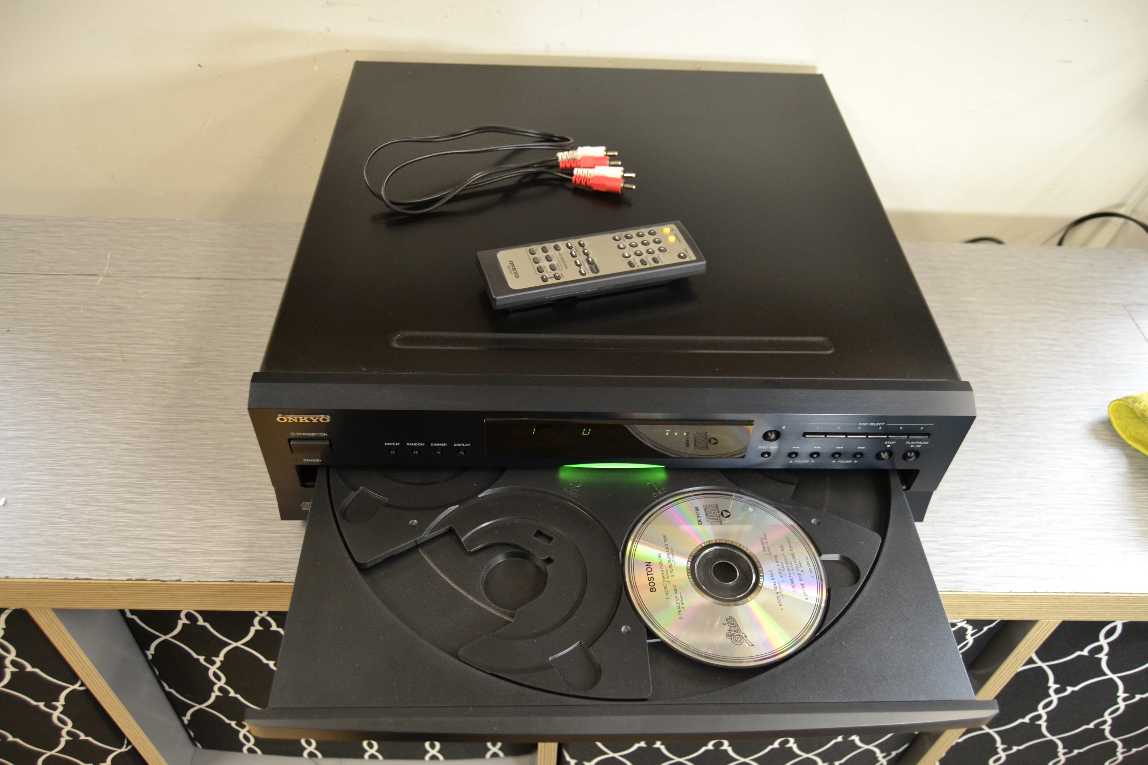 Onkyo DX-C390 CD Changer 6 Discs * Box * Remote - Image 7