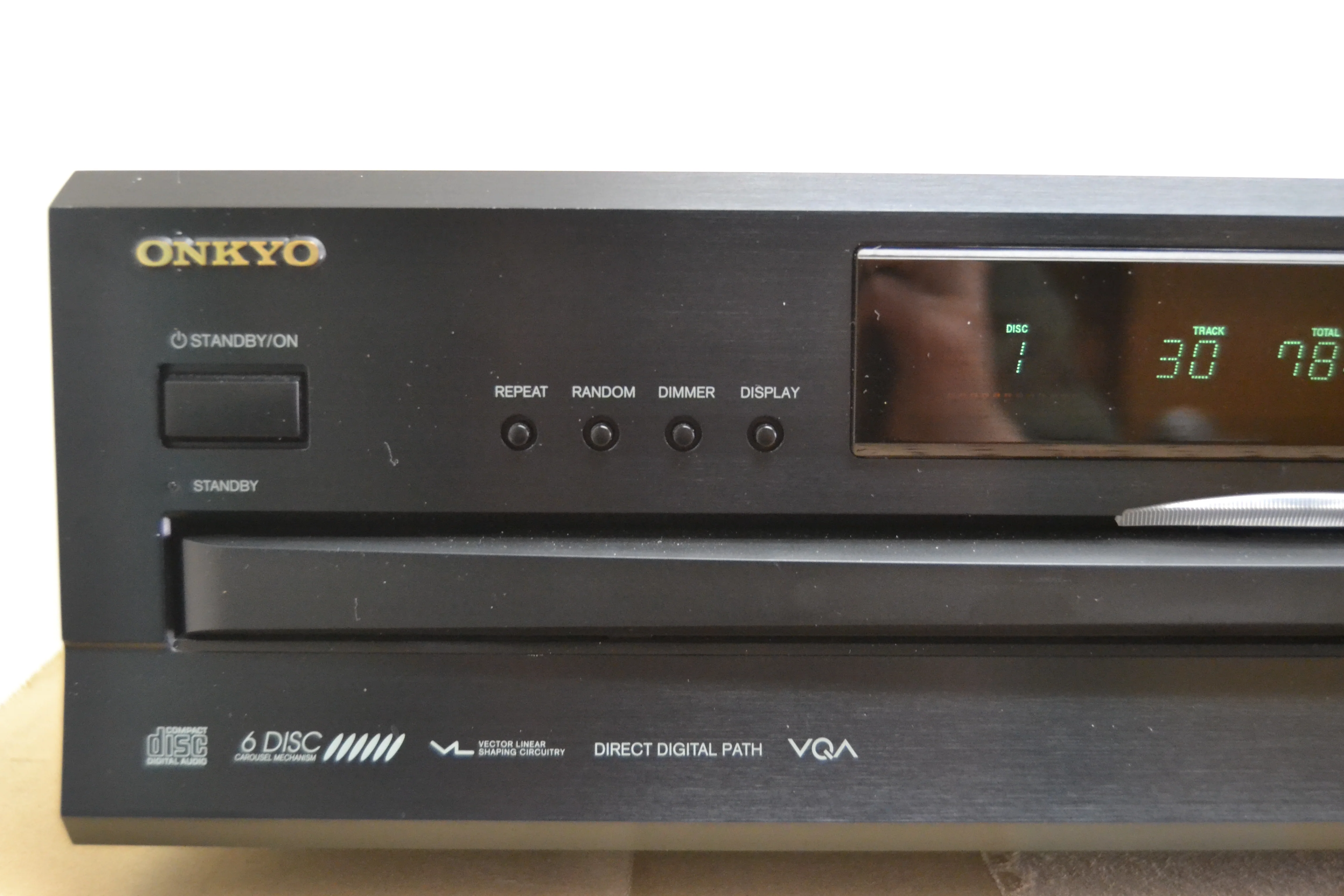 Onkyo DX-C390 Six Disc CD Changer * Box * Remote * Manual - Image 3