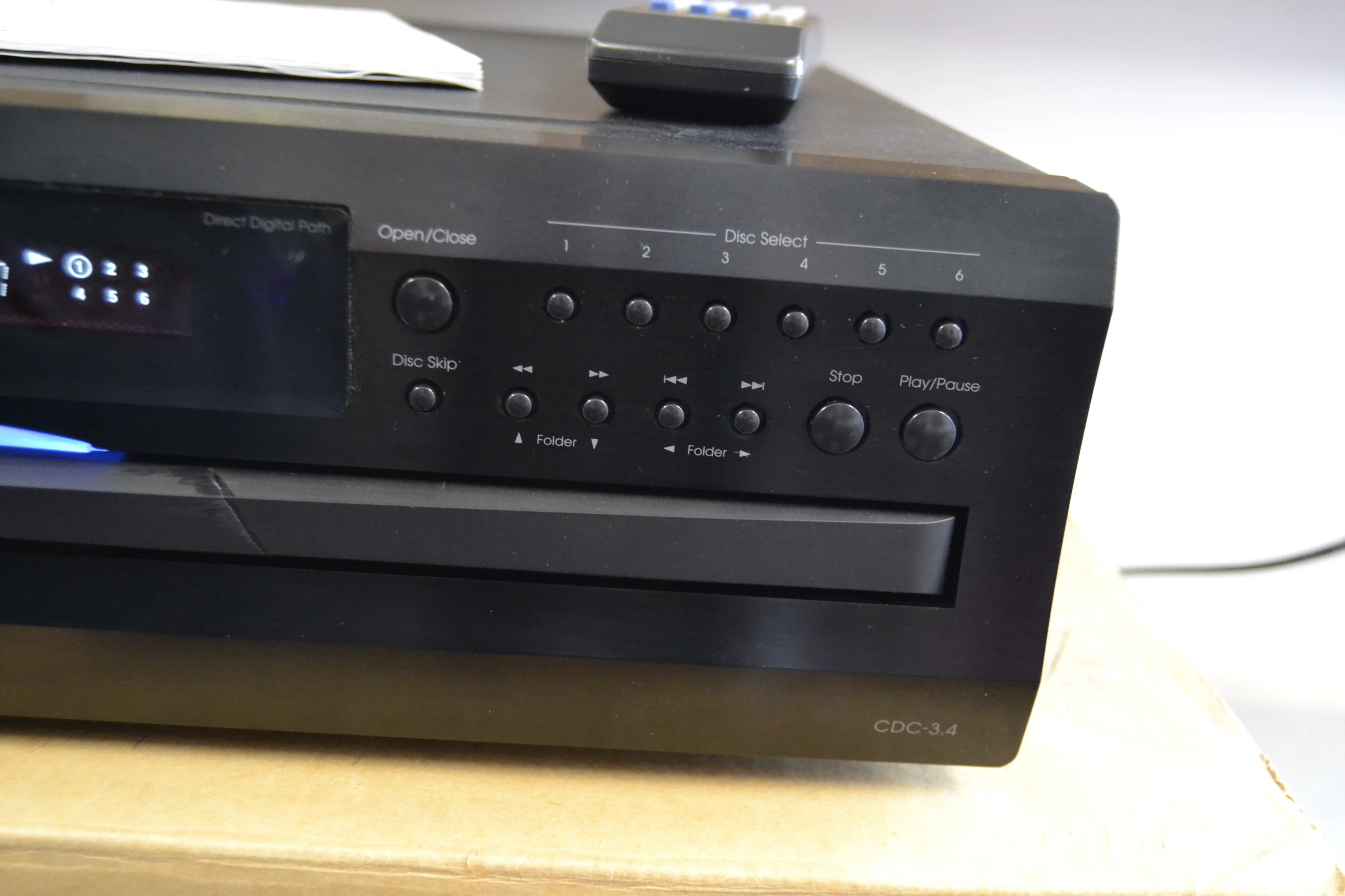 Onkyo Integra CDC-3.4 CD Carousel 6 Discs * Remote * Box * Manual - Image 5