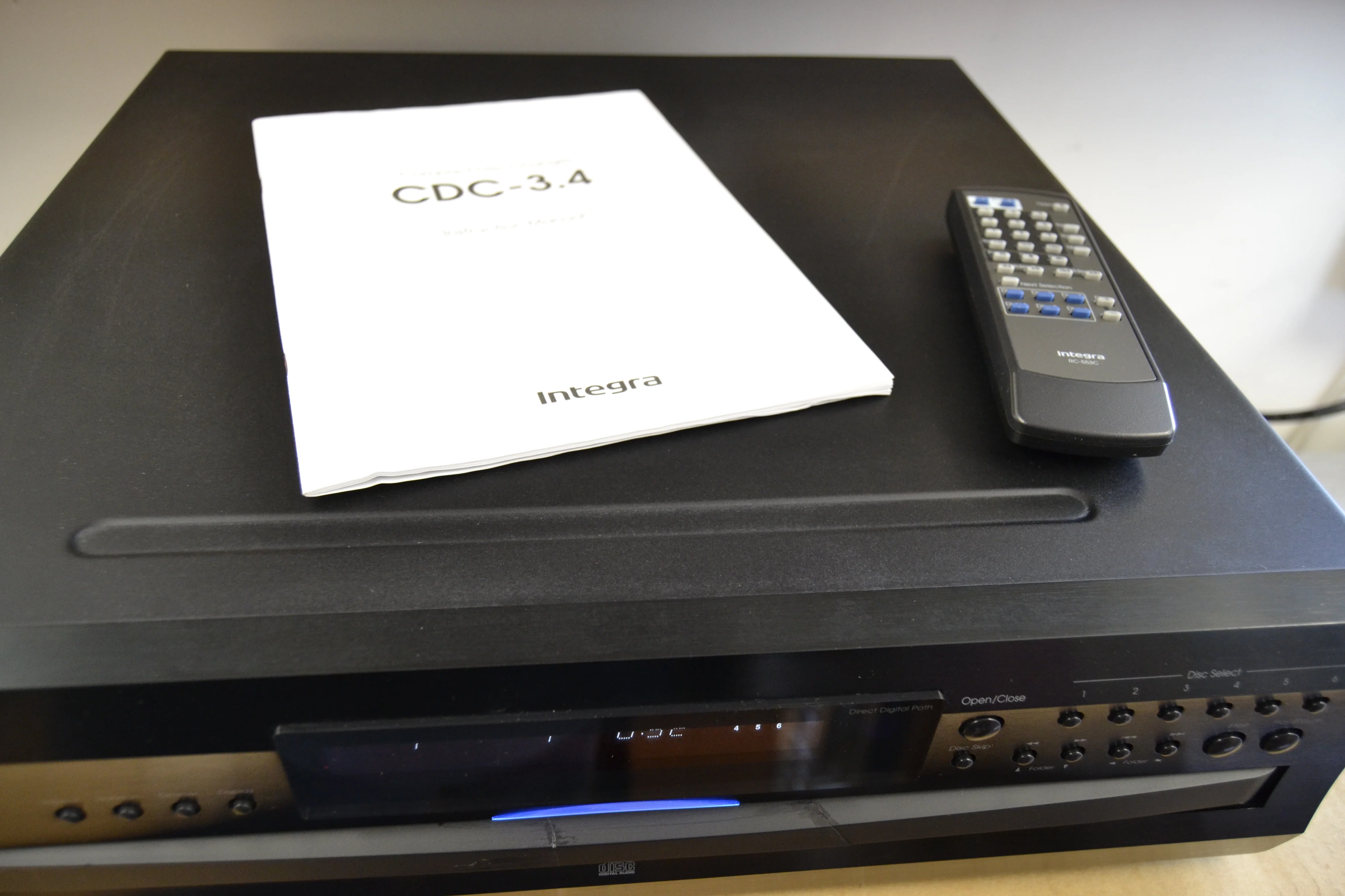 Onkyo Integra CDC-3.4 CD Carousel 6 Discs * Remote * Box * Manual - Image 6
