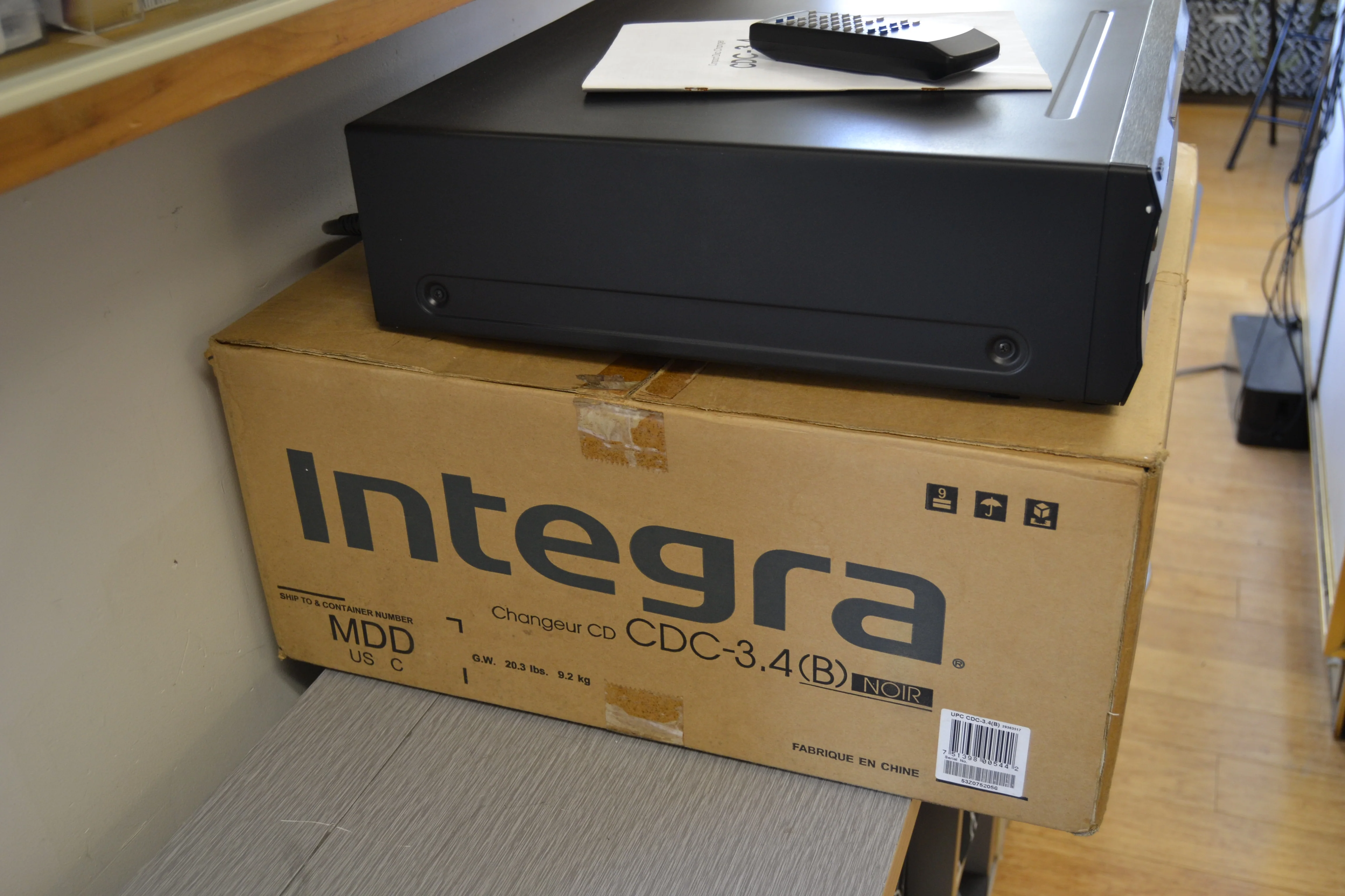 Onkyo Integra CDC-3.4 CD Carousel 6 Discs * Remote * Box * Manual - Image 7