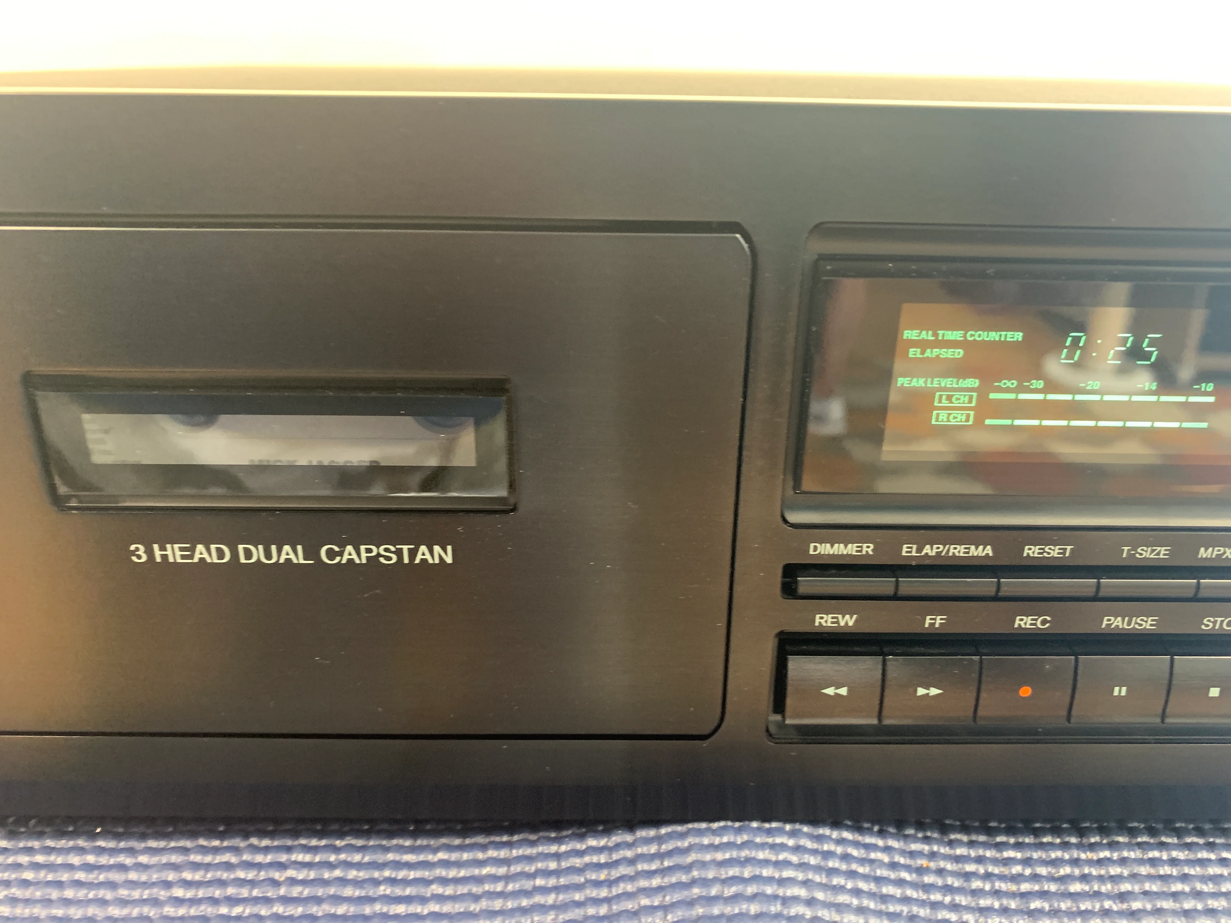 Onkyo Integra TA-6711 Single Cassette Deck * 3 Heads - Image 3