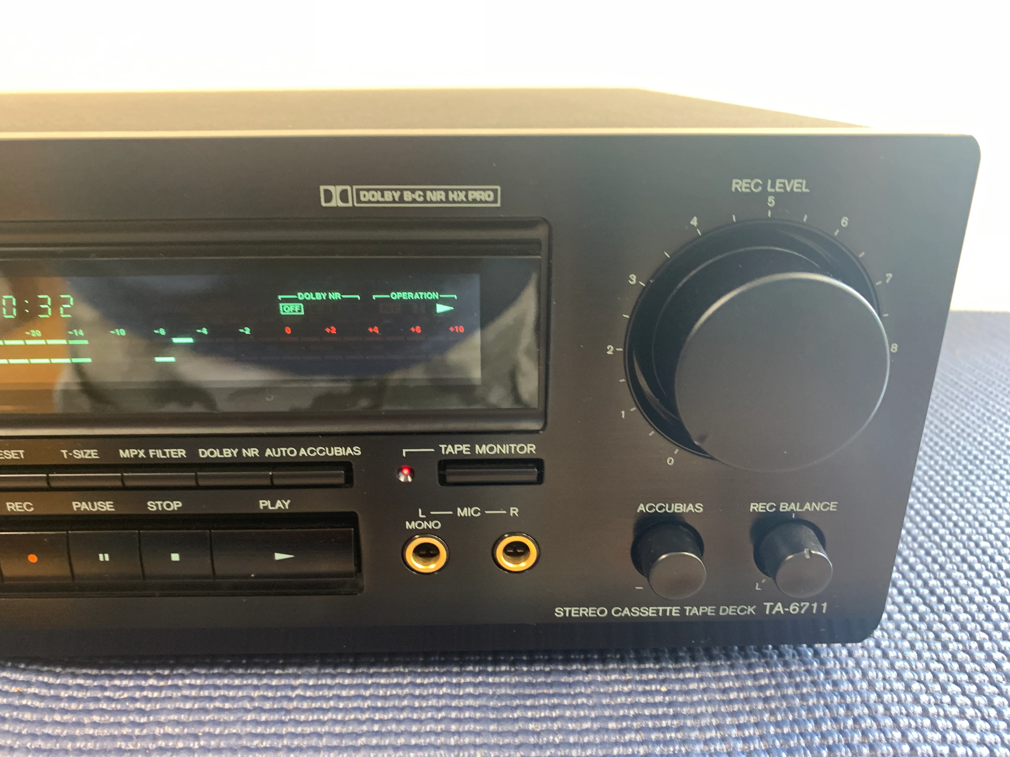 Onkyo Integra TA-6711 Single Cassette Deck * 3 Heads - Image 6