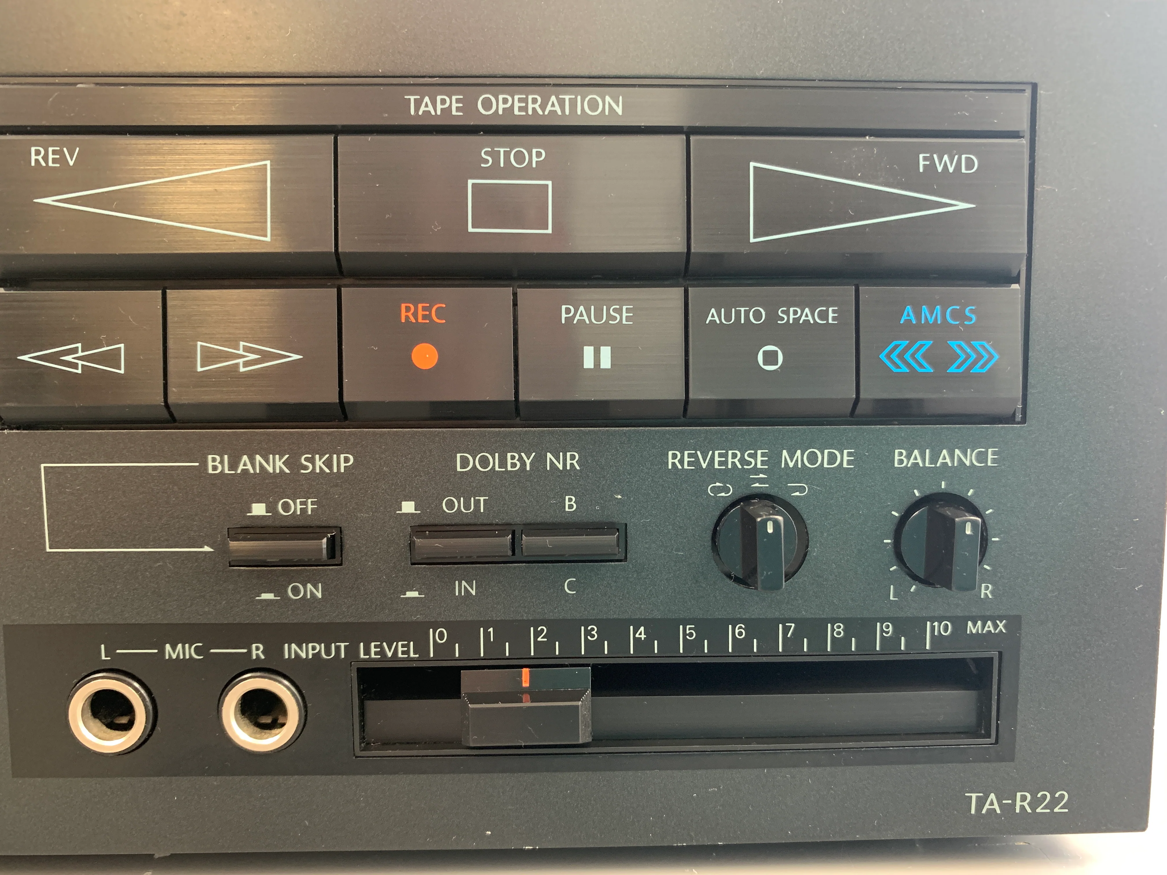 Onkyo TA-R22 Single Cassette Deck - Image 10