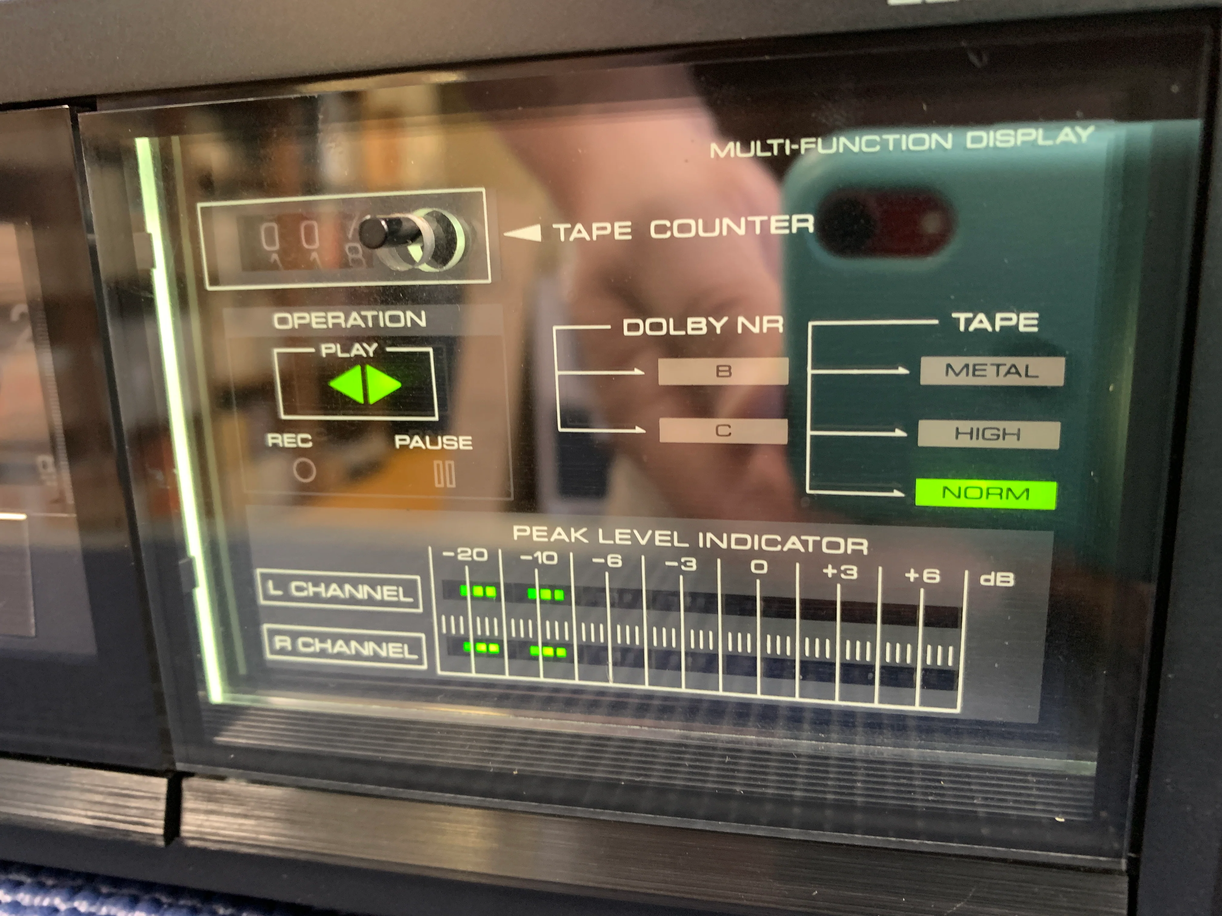 Onkyo TA-R22 Single Cassette Deck with Auto-Reverse * Serviced * New Belts - Image 6