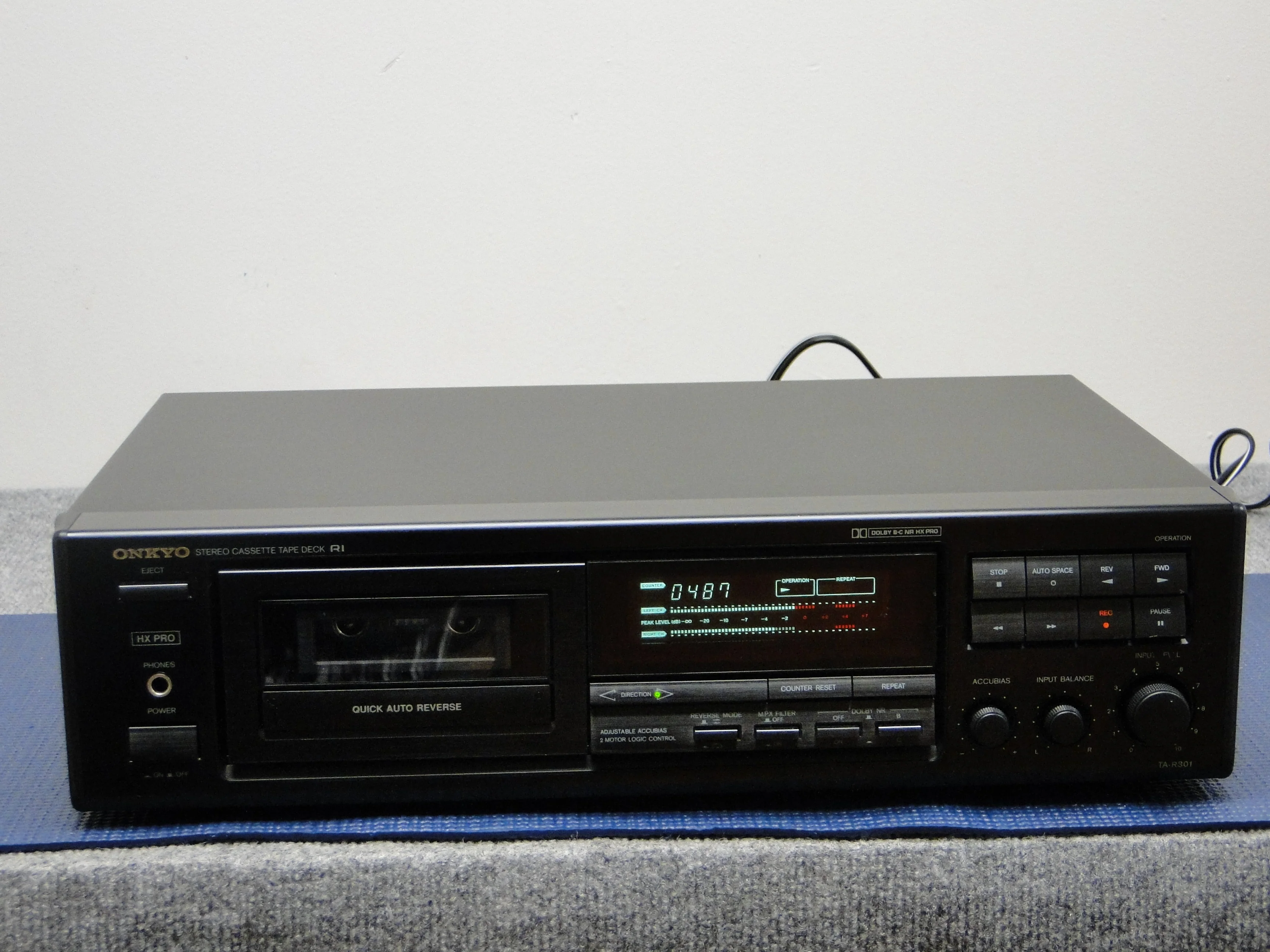 Onkyo TA-R301 Single Cassette Deck - Image 7