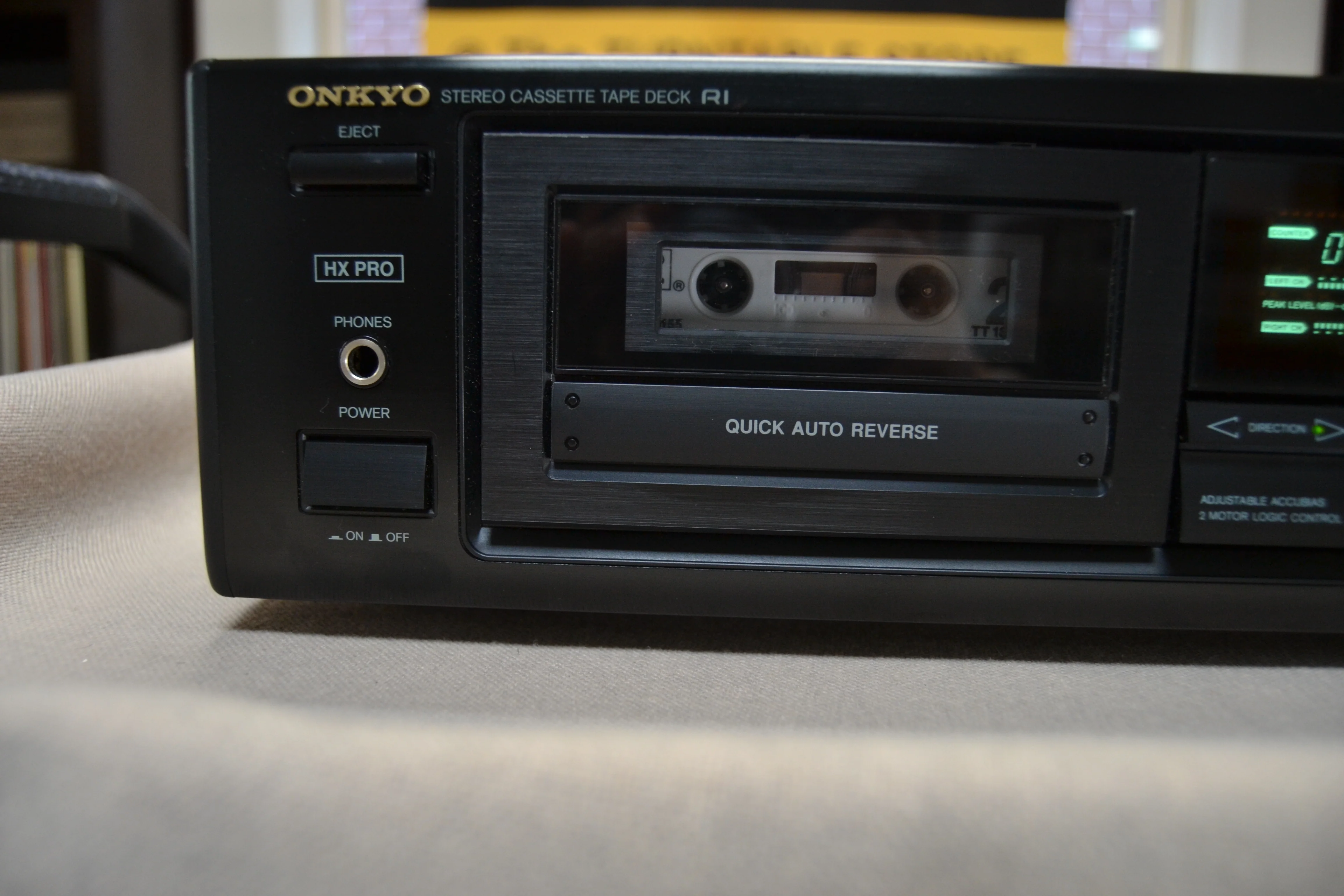 Onkyo TA-R301 Single Cassette Deck * Fully Serviced * New Belts - Image 2