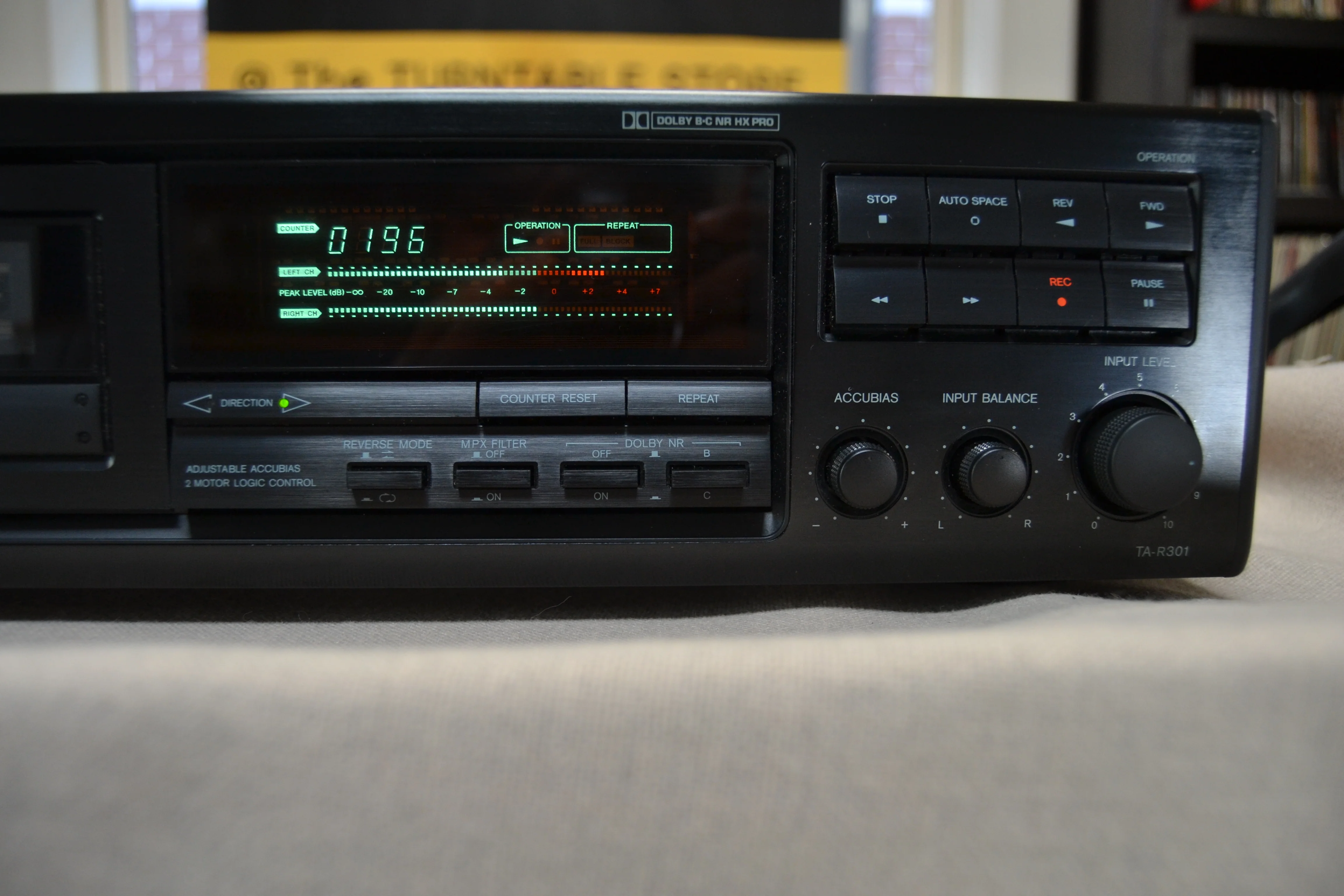 Onkyo TA-R301 Single Cassette Deck * Fully Serviced * New Belts - Image 4
