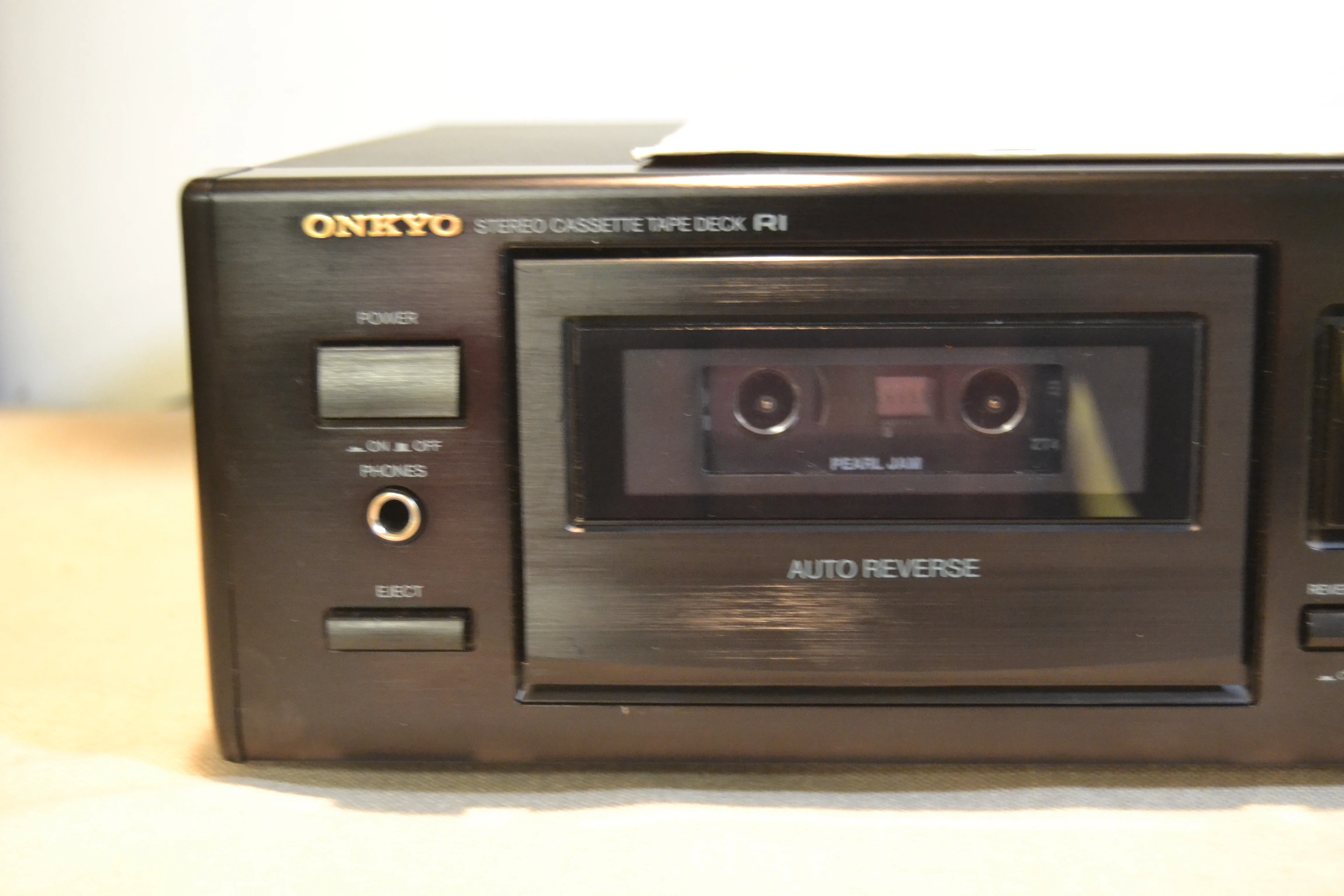 Onkyo TA-R410 Single Cassette Deck * Fully Serviced * New Belts - Image 2