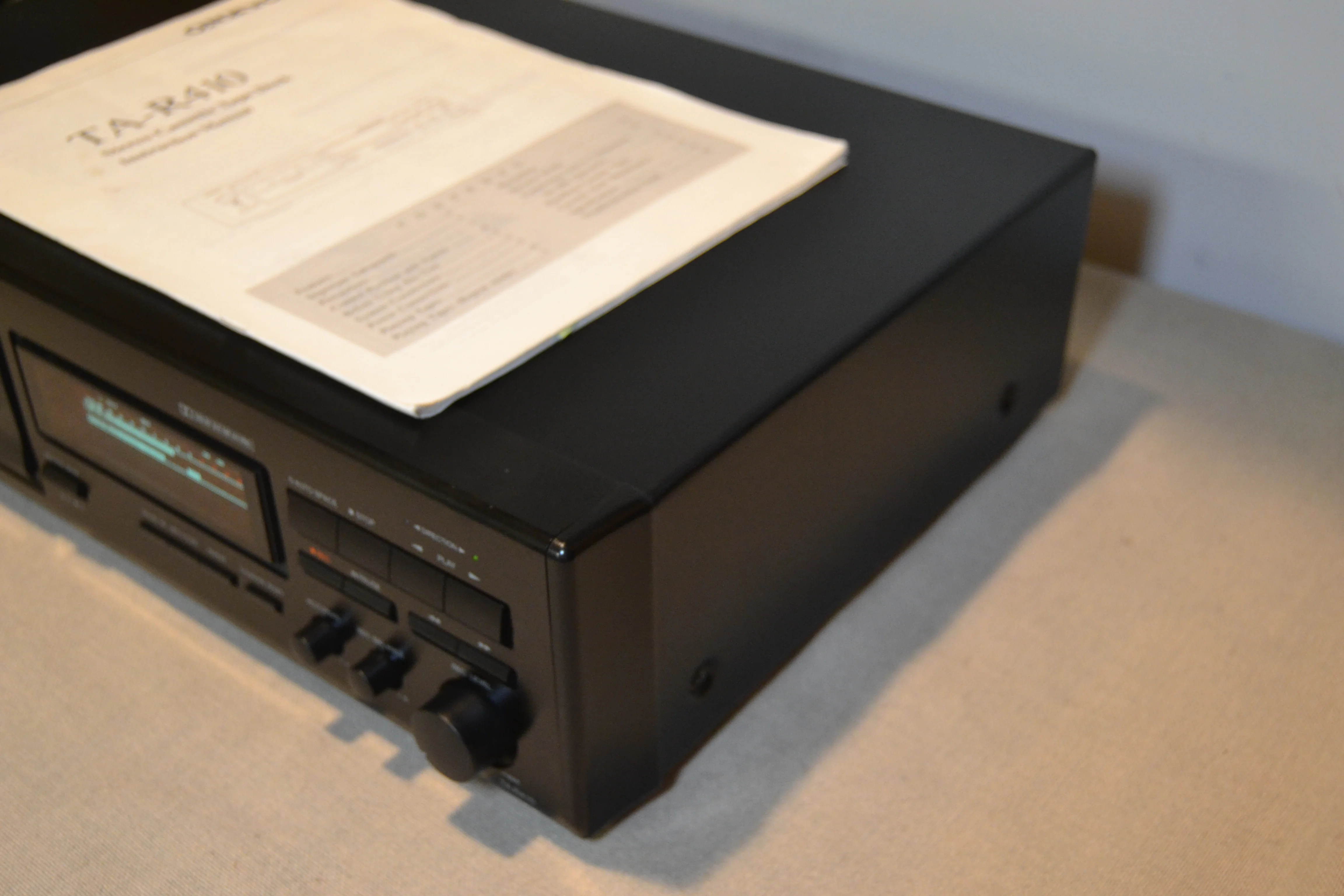 Onkyo TA-R410 Single Cassette Deck * Fully Serviced * New Belts - Image 6