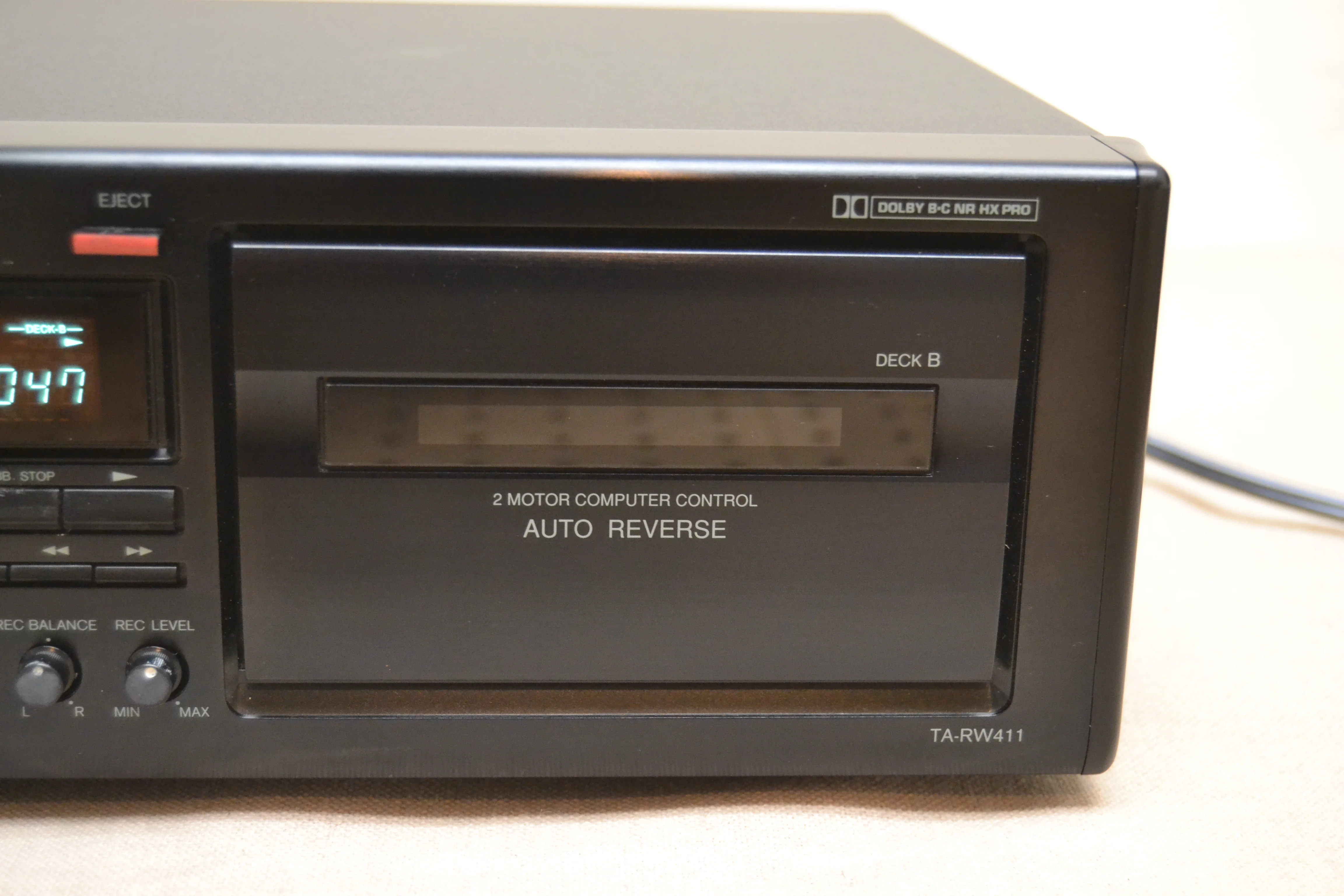 Onkyo TA-RW411 Double Cassette Deck * Double Autoreverse * Fully Serviced * New Belts - Image 4