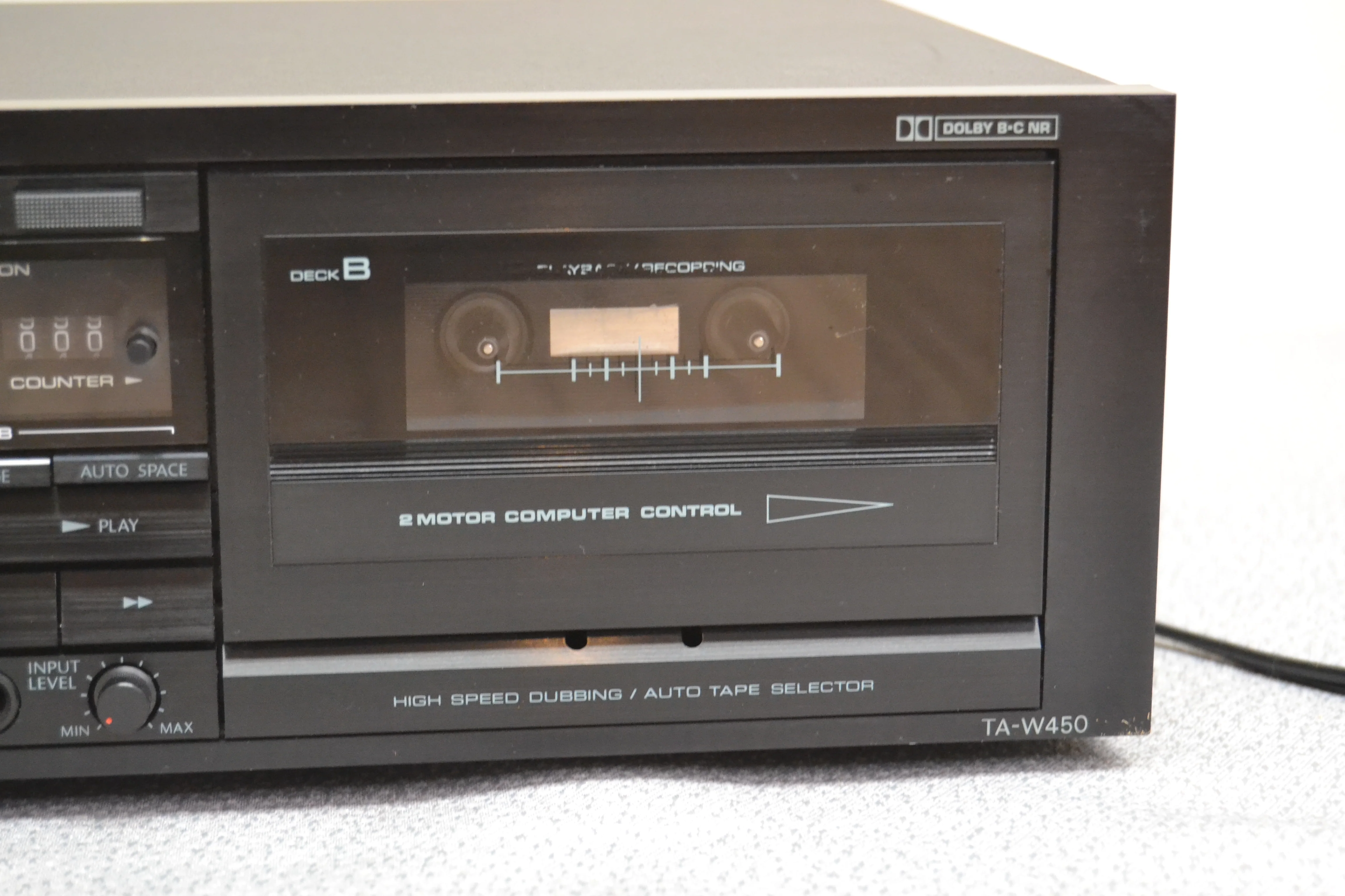 Onkyo TA-W450 Double Cassette Deck * Fully Serviced * New Belts - Image 4
