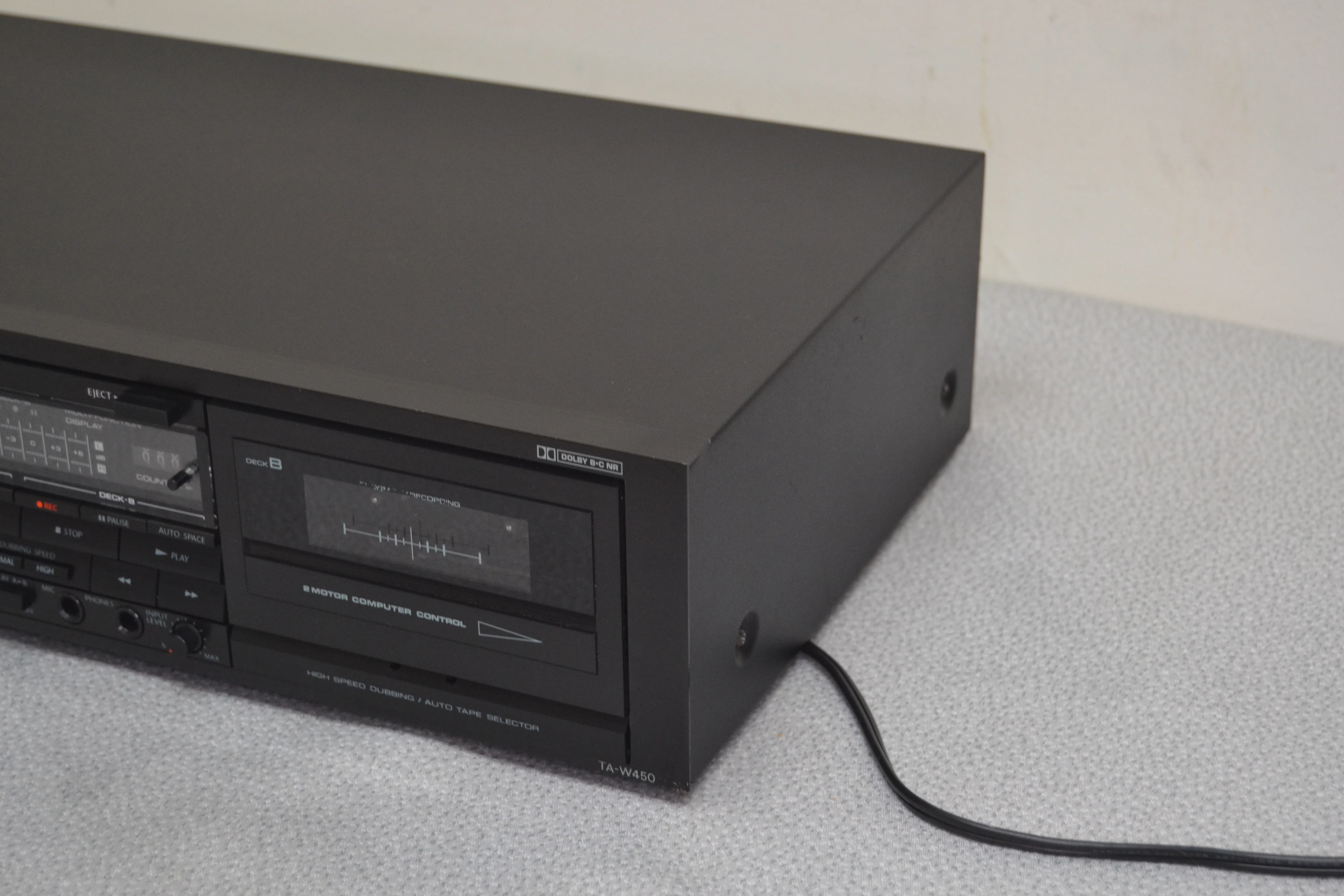 Onkyo TA-W450 Double Cassette Deck * Fully Serviced * New Belts - Image 7