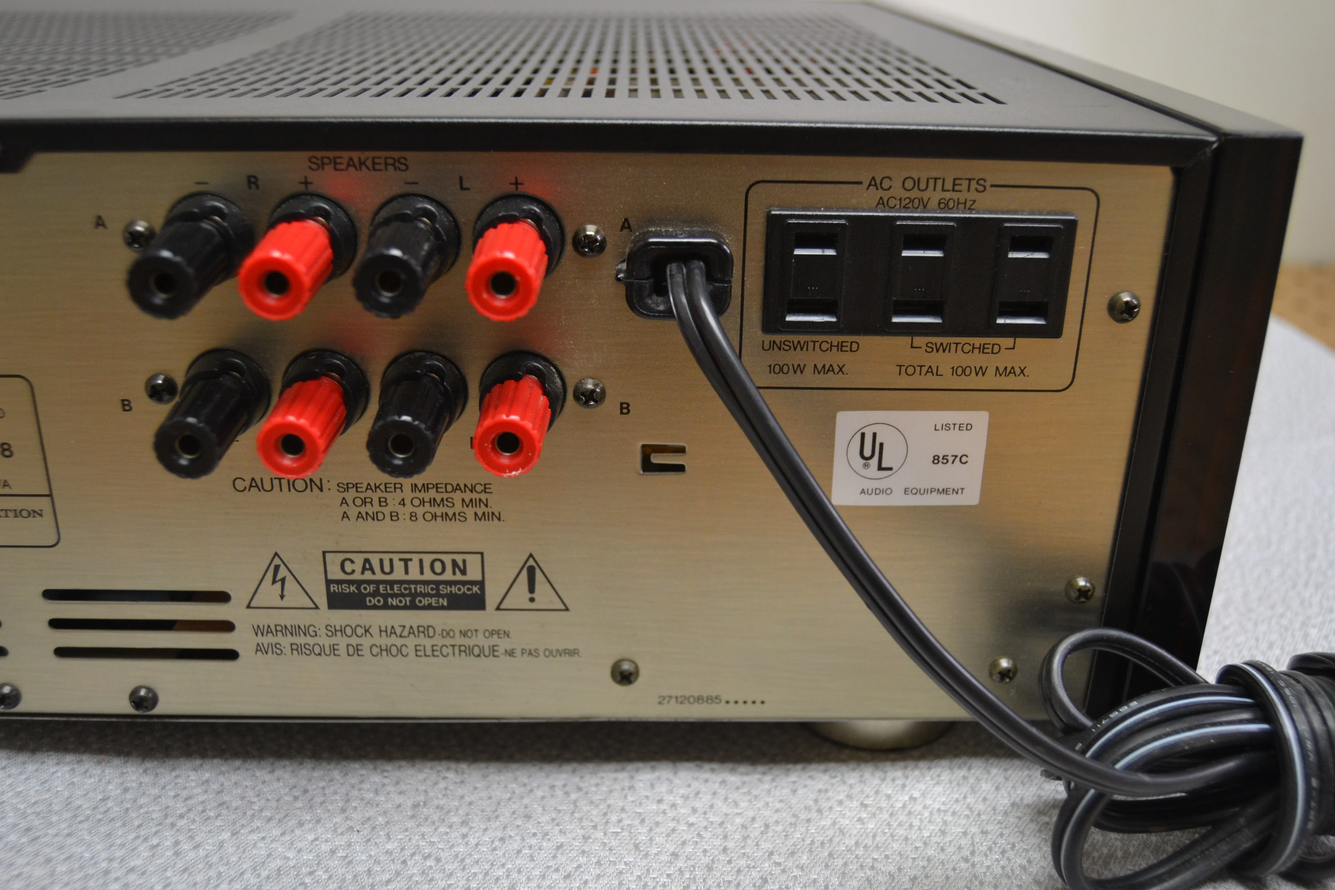 Onkyo TX-108 Stereo Receiver * 100W RMS * 1985 - Image 11