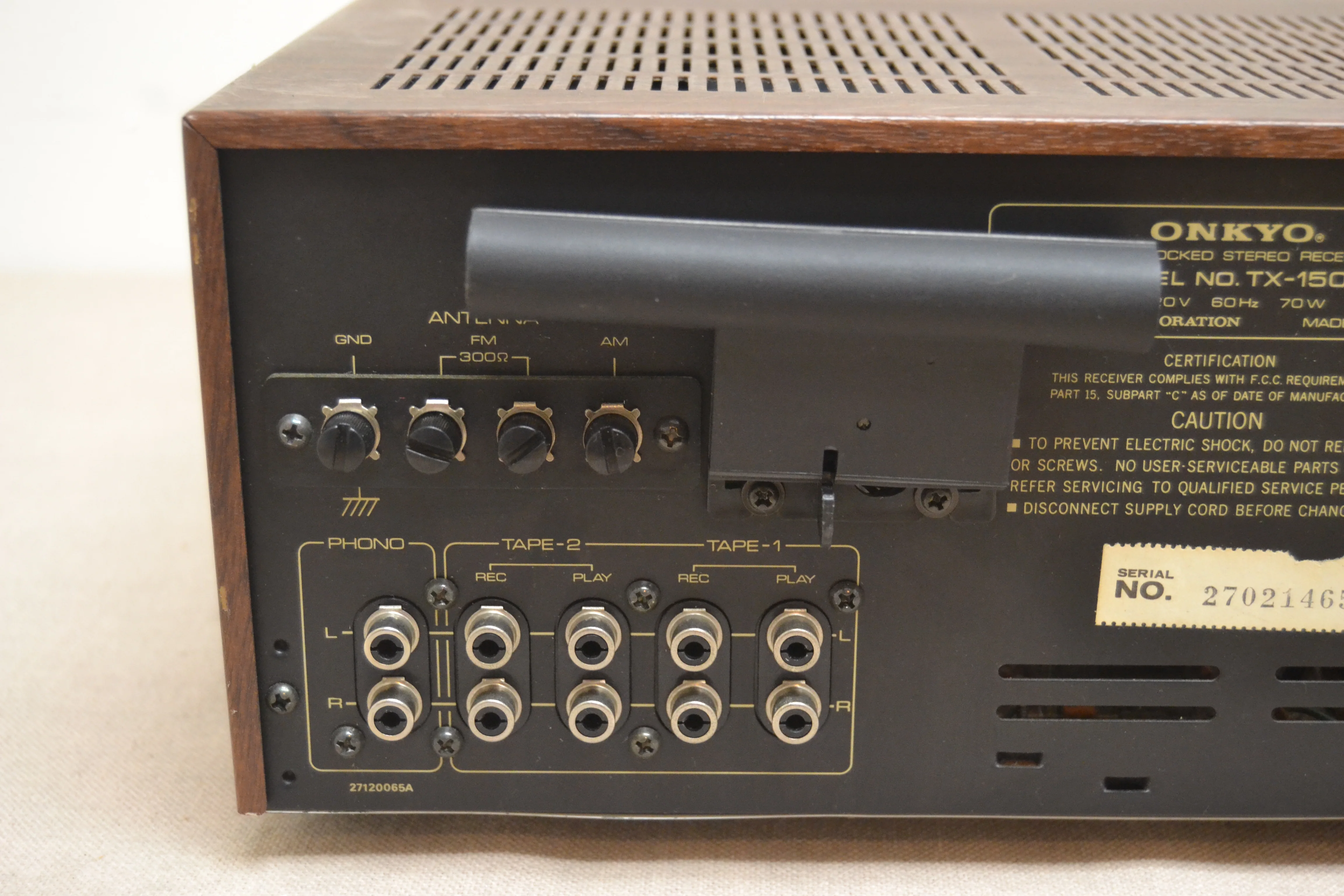 Onkyo TX-1500 Stereo Receiver *  15W RMS * 1979 - Image 11
