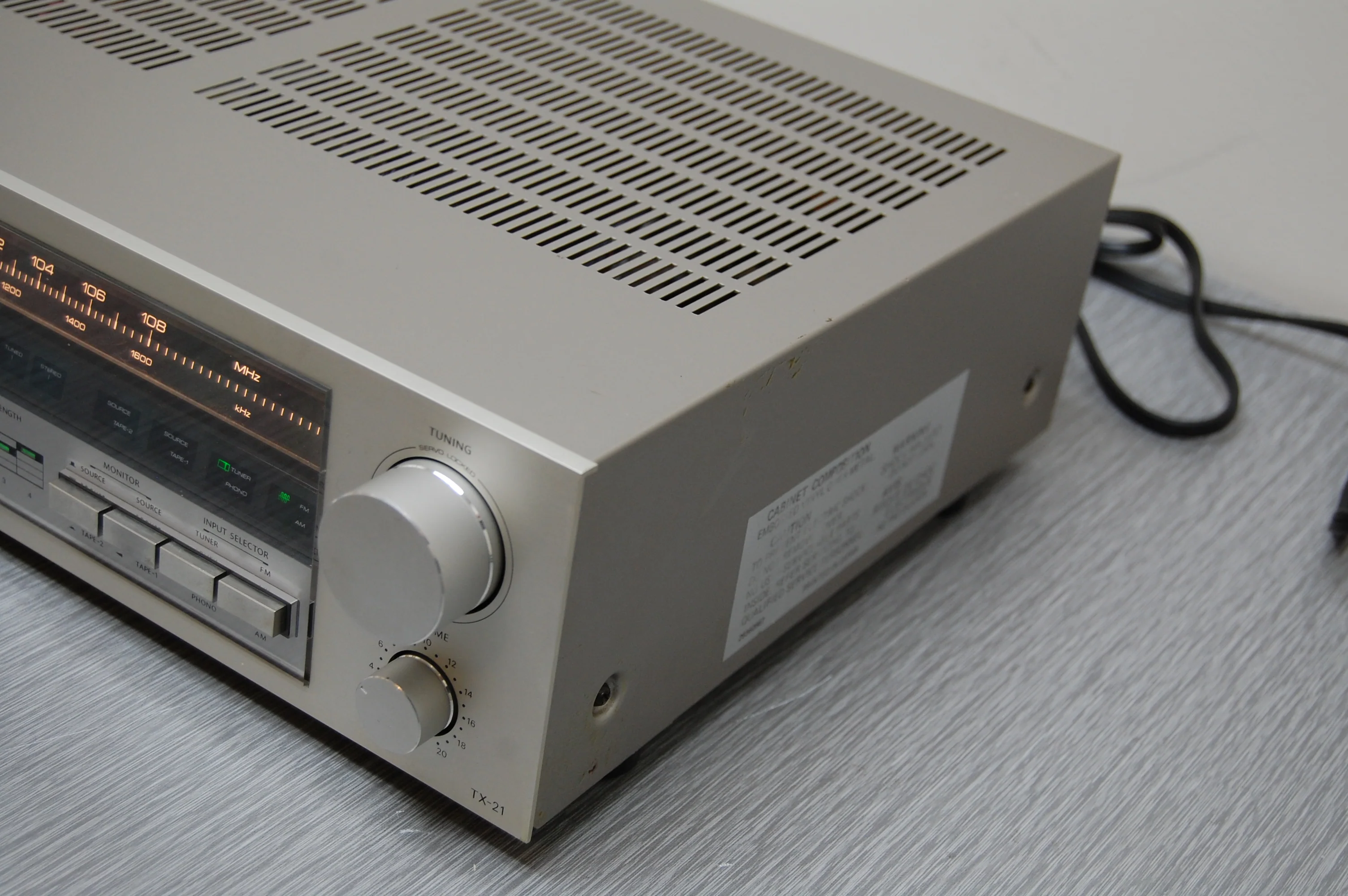 Onkyo TX-21 Stereo Receiver - Image 8