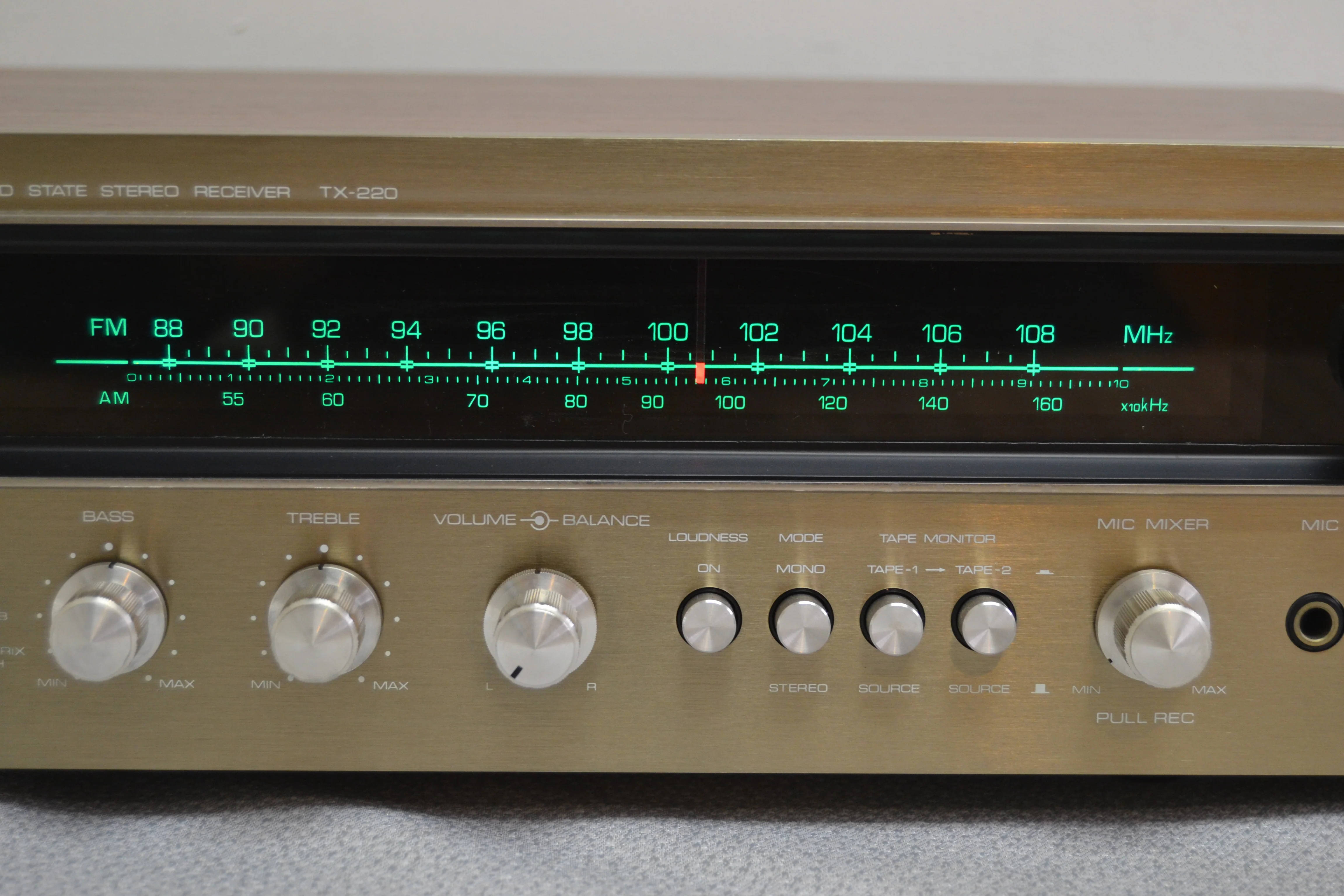 Onkyo TX-220 Stereo Receiver * 1974 * 12W RMS * Fully Serviced * Led Upgraded - Image 3