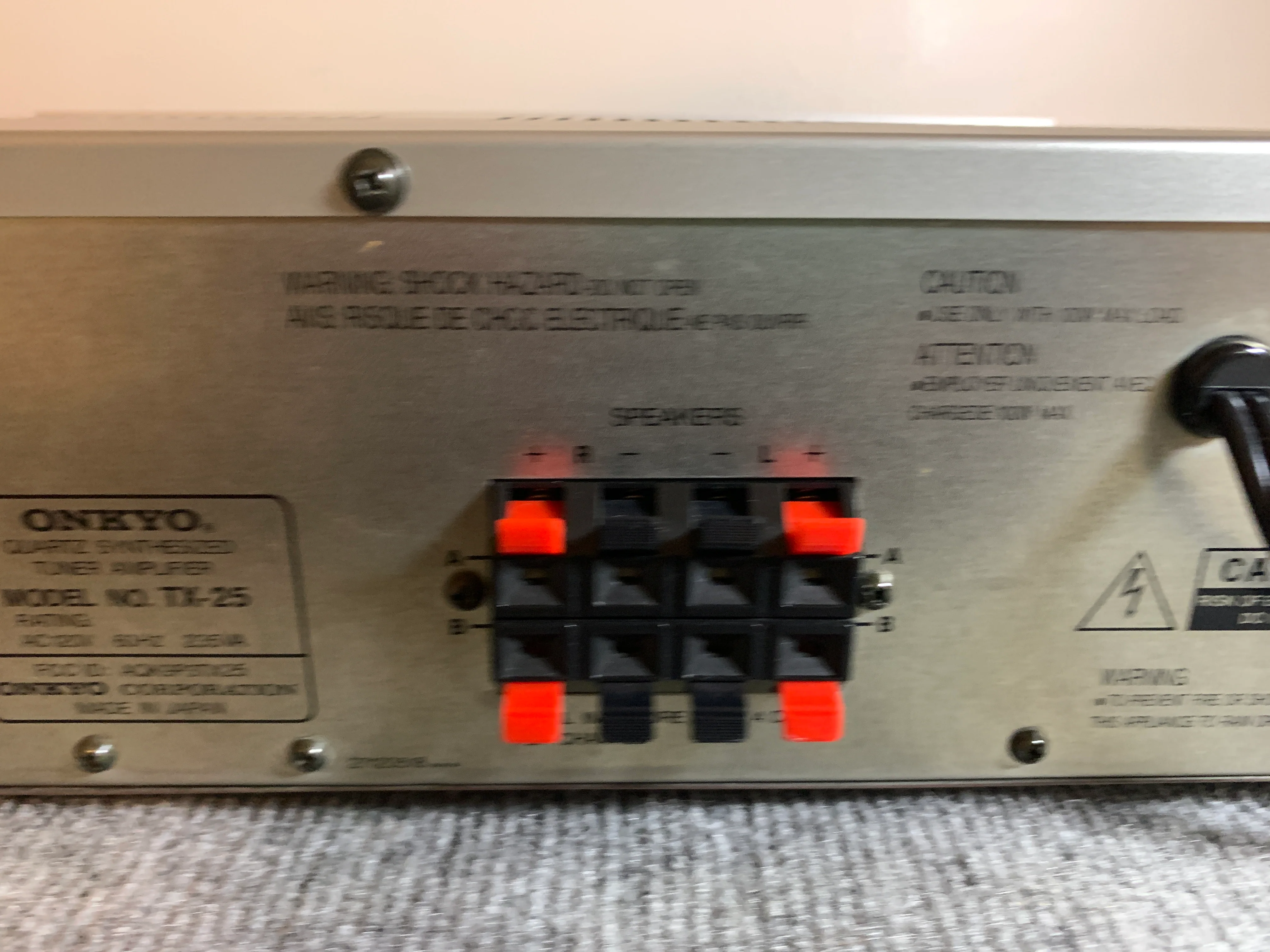 Onkyo TX-25 Stereo Receiver - Image 14