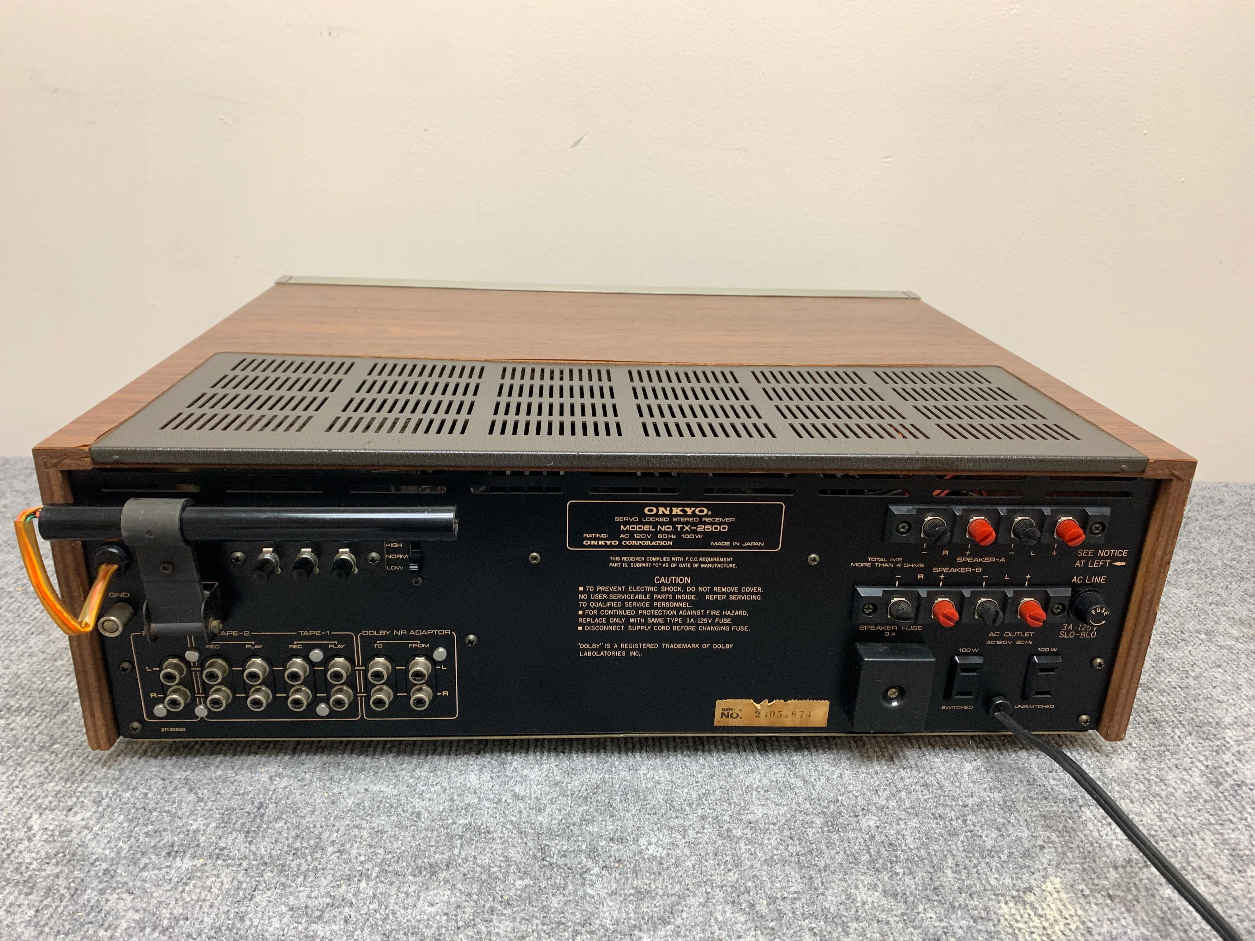 Onkyo TX-2500 Stereo Receiver * LED Upgrade - Image 11