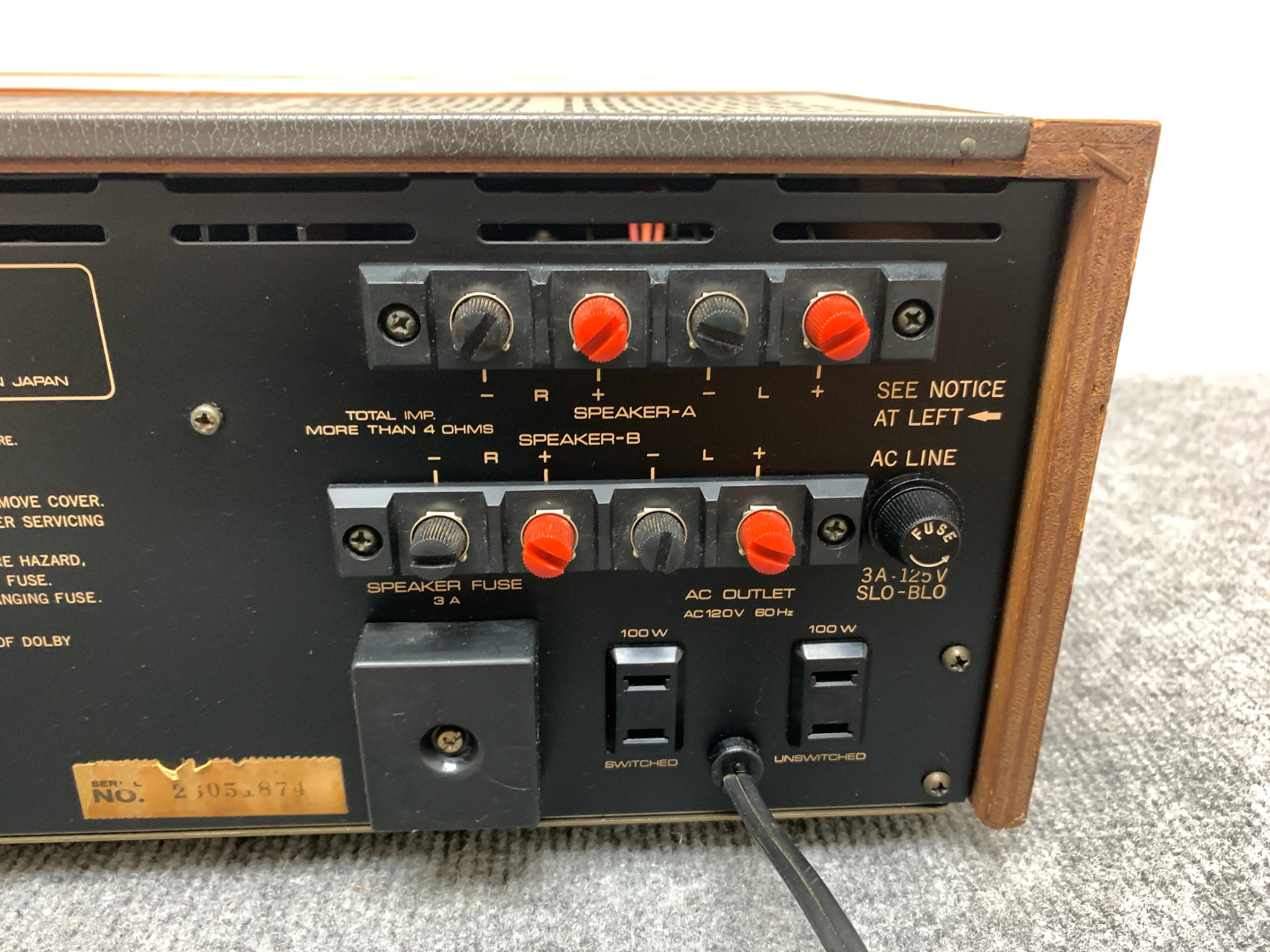 Onkyo TX-2500 Stereo Receiver * LED Upgrade - Image 14
