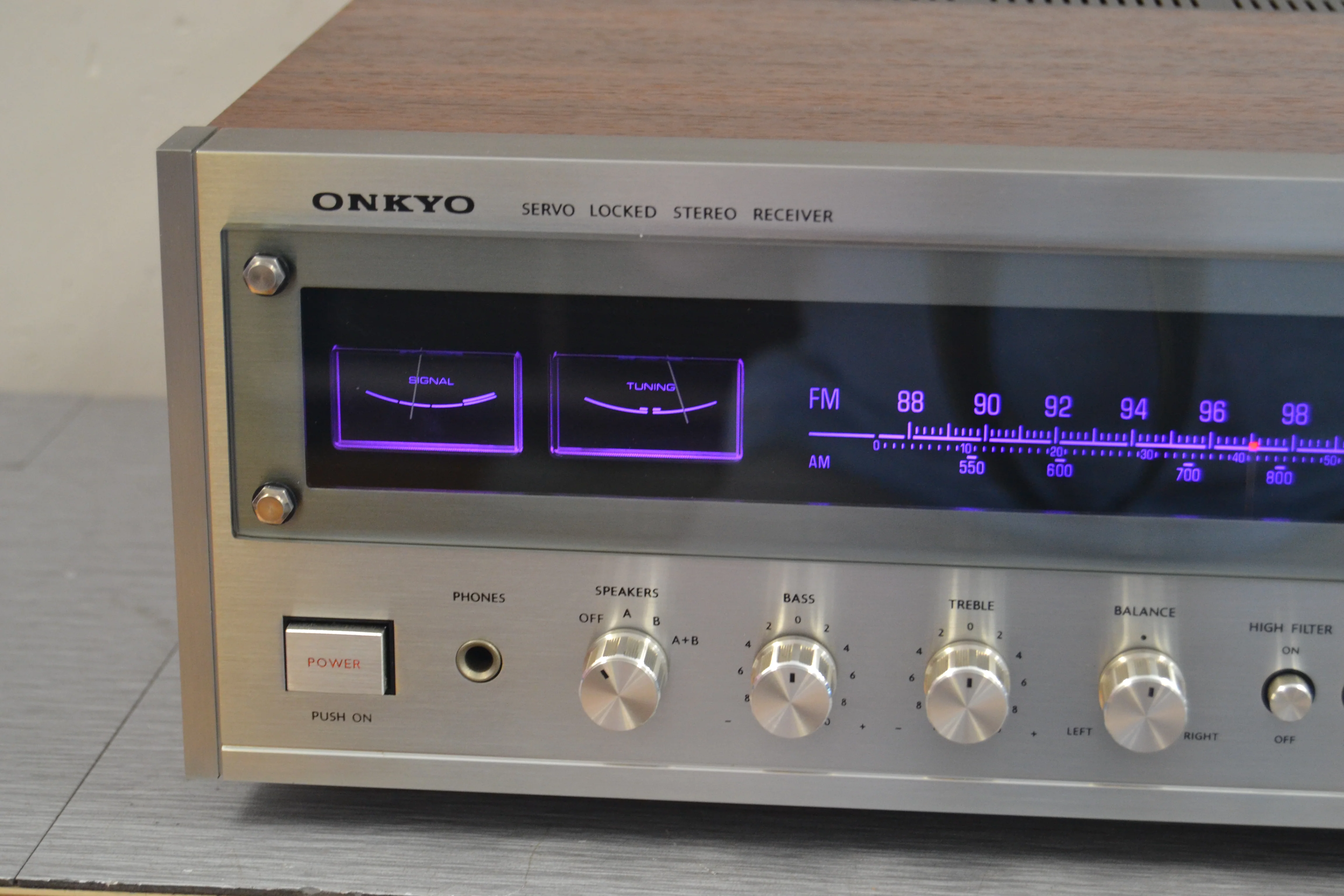 Onkyo TX-2500 Stereo Receiver * LED Upgrade * 30W RMS * 1979 - Image 2