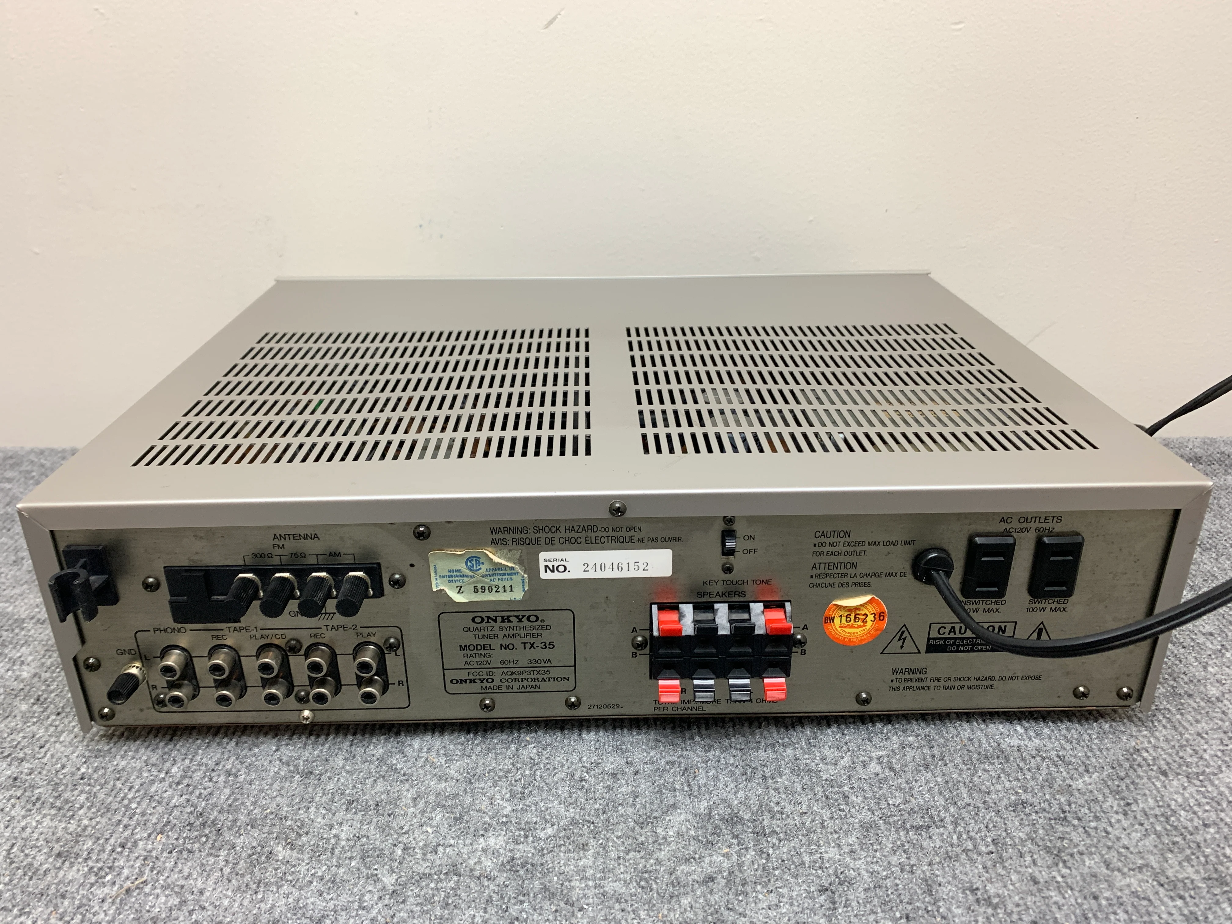 Onkyo TX-35 Stereo receiver - Image 10