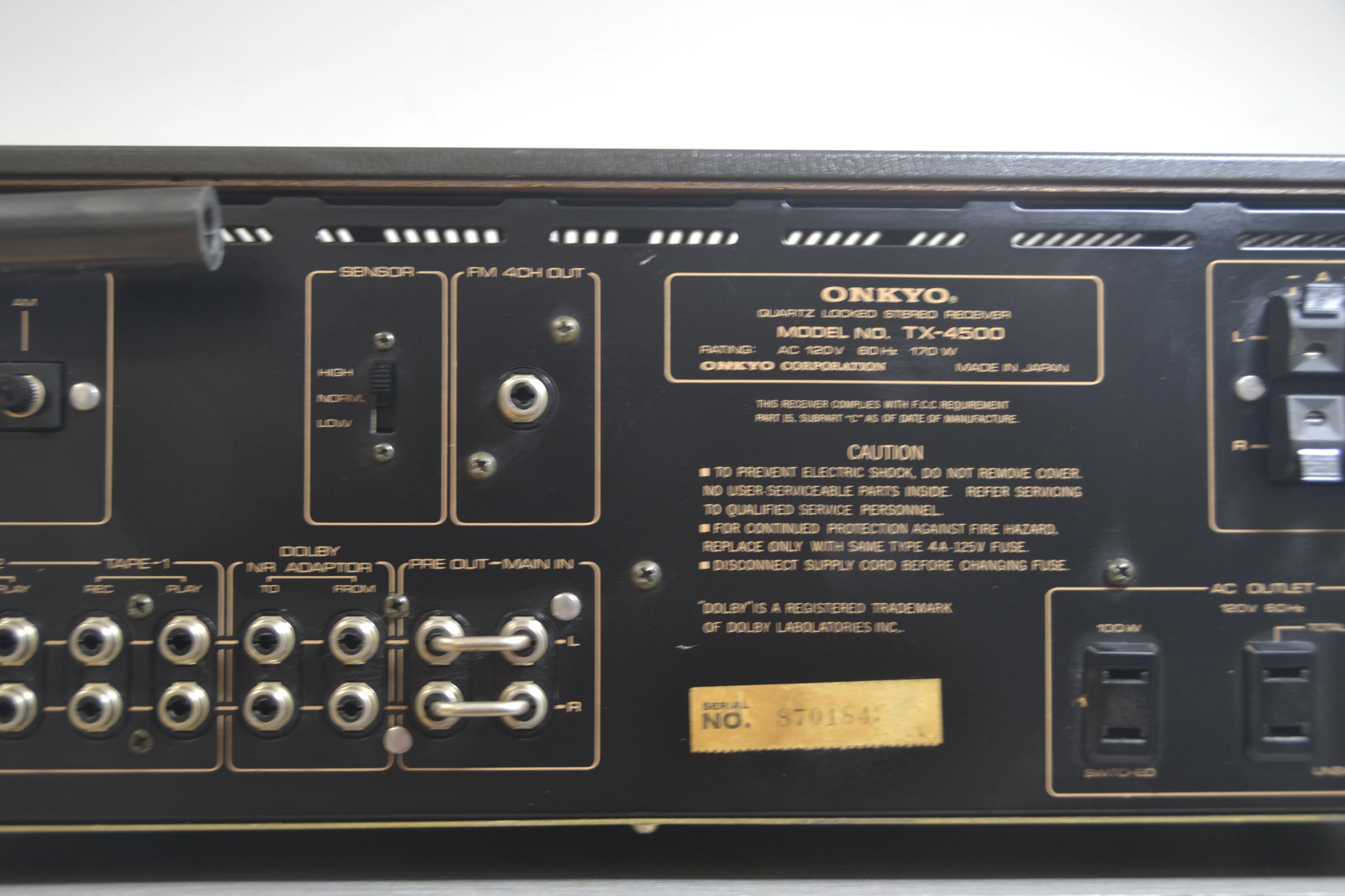 Onkyo TX-4500 Stereo Receiver * 55W RMS * 1979 * LED Upgrade - Image 10