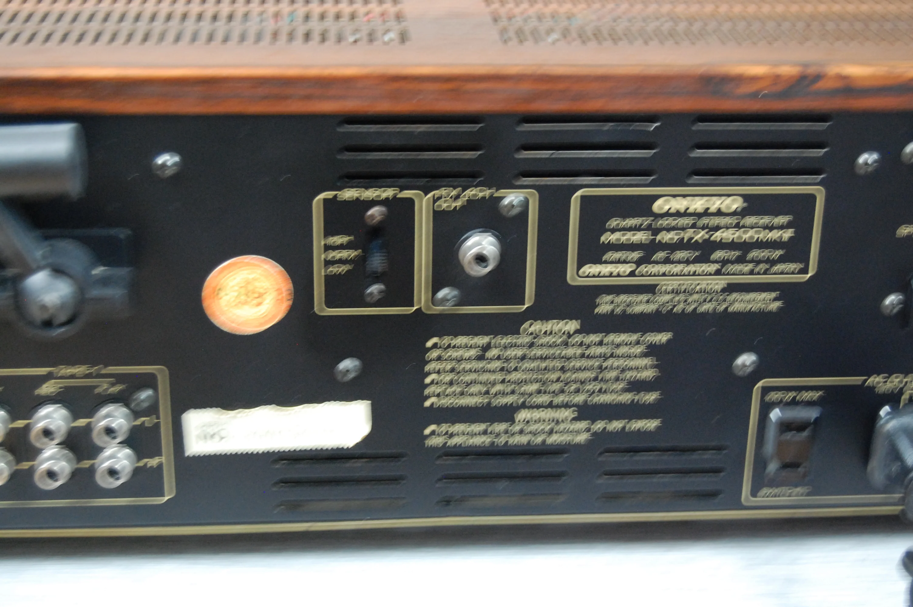 Onkyo TX-4500 Stereo Receiver * Mint ! * 60W RMS - Image 11