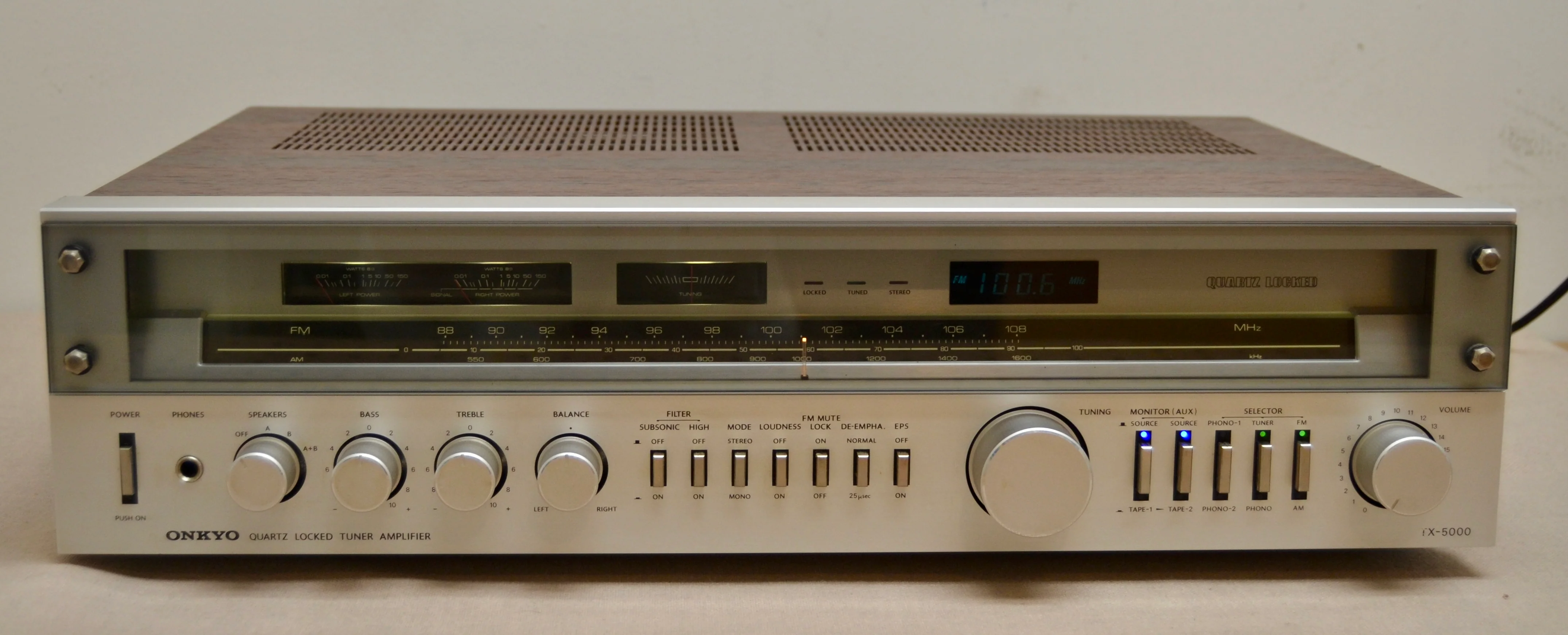 Onkyo TX-5000 Stereo Receiver * 65W RMS * 1980
