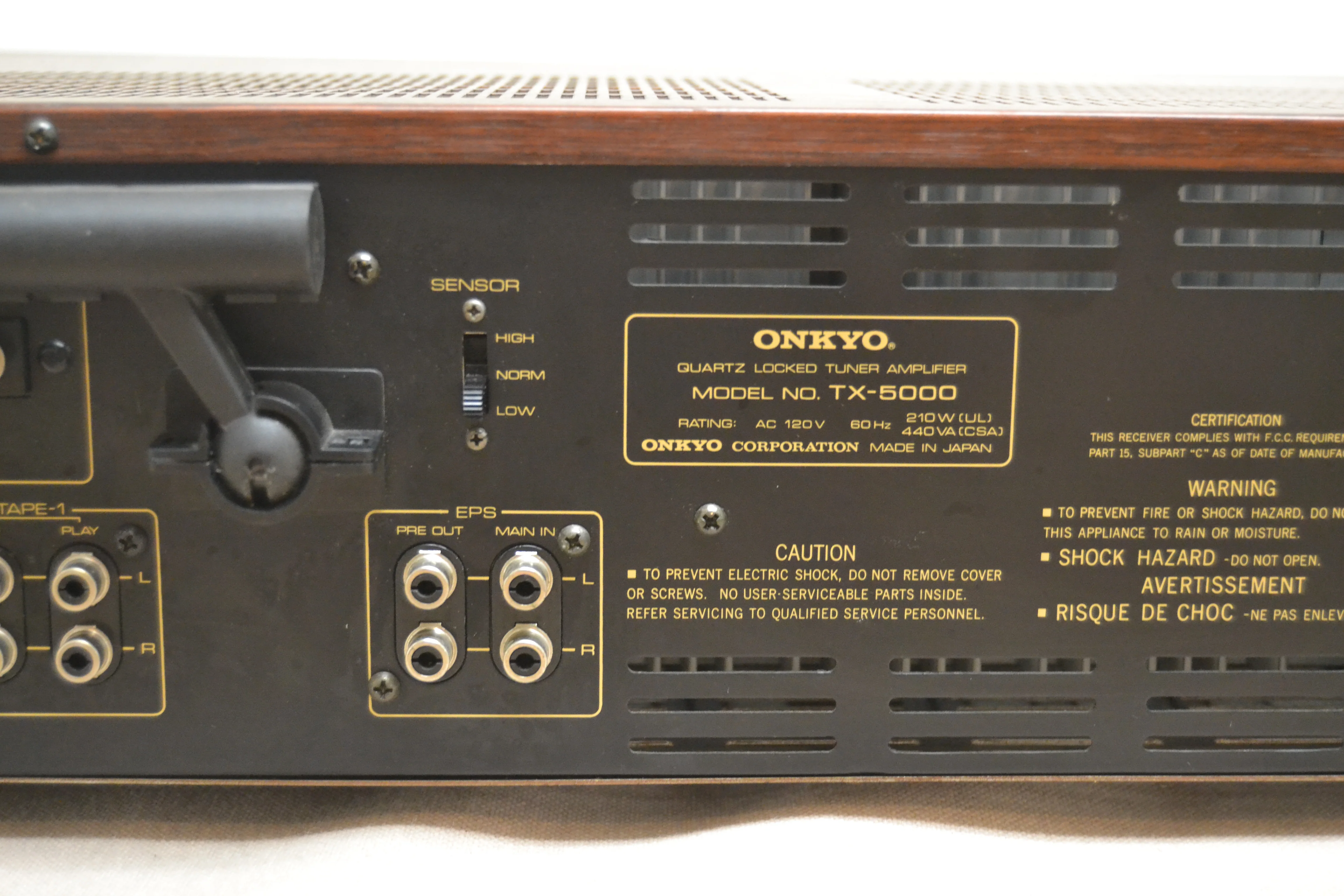 Onkyo TX-5000 Stereo Receiver * 65W RMS * 1980 - Image 14