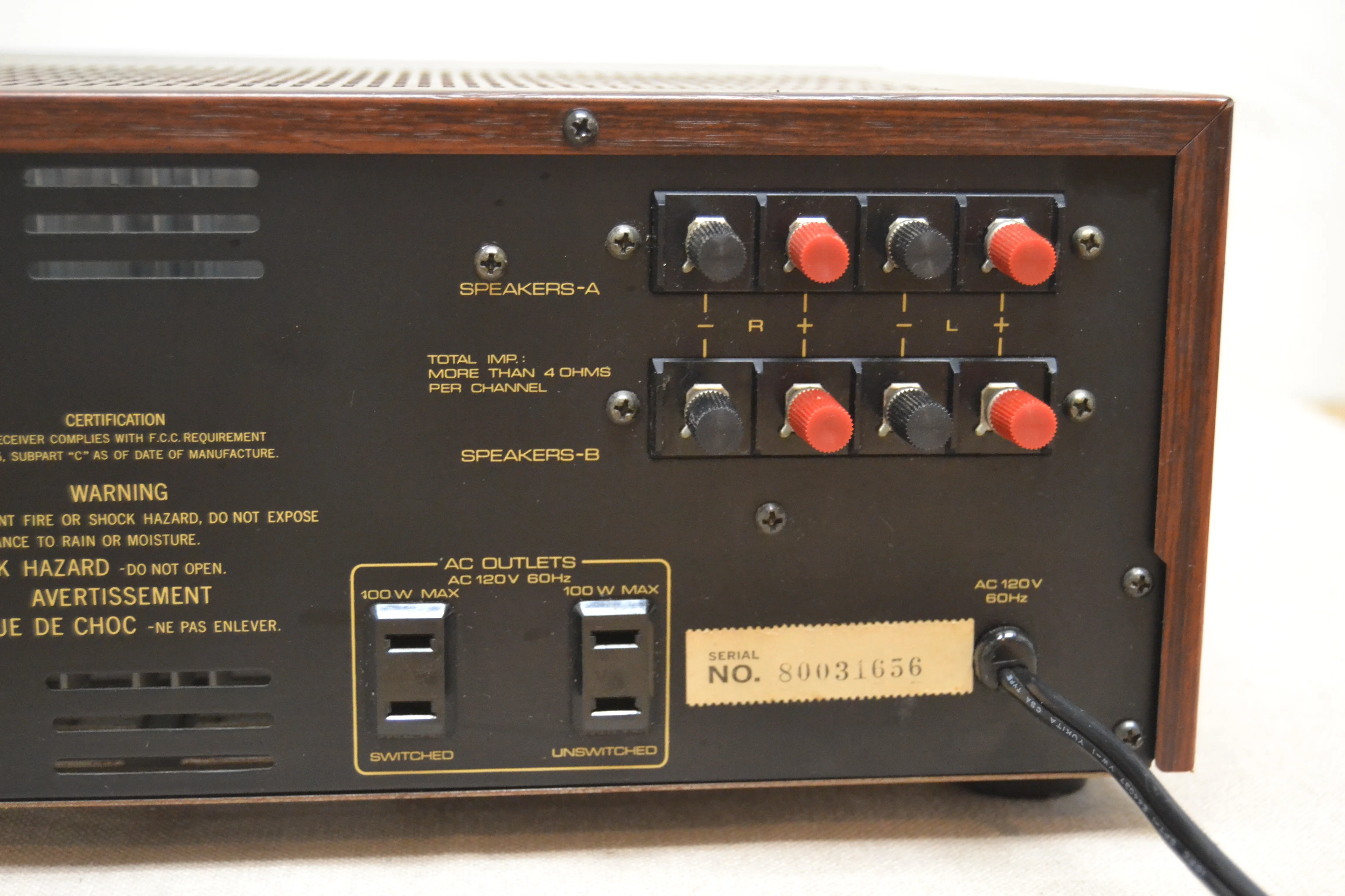 Onkyo TX-5000 Stereo Receiver * 65W RMS * 1980 - Image 17