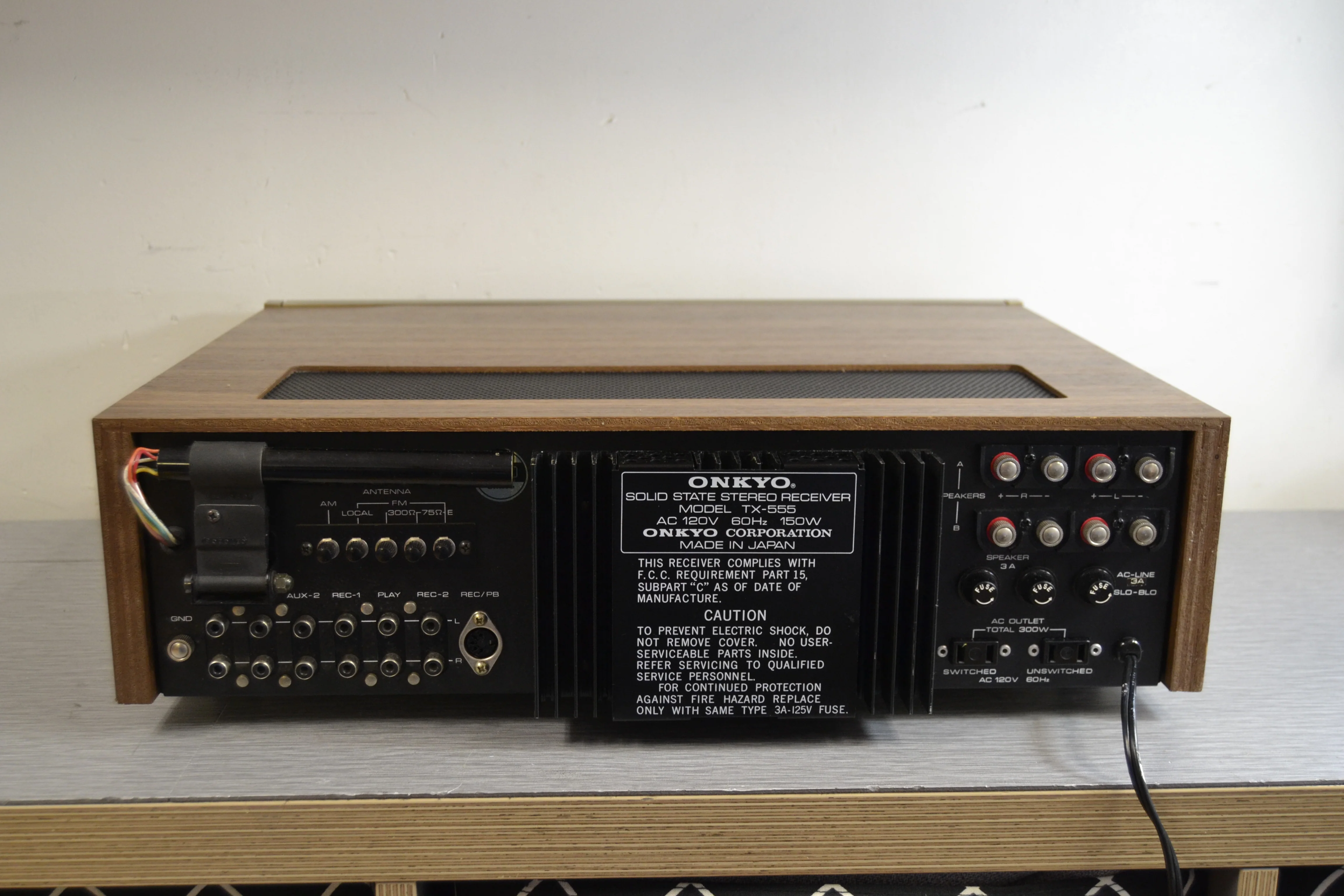 Onkyo TX-555 Stereo Receiver * LED upgrade * Box * 40W RMS - Image 11