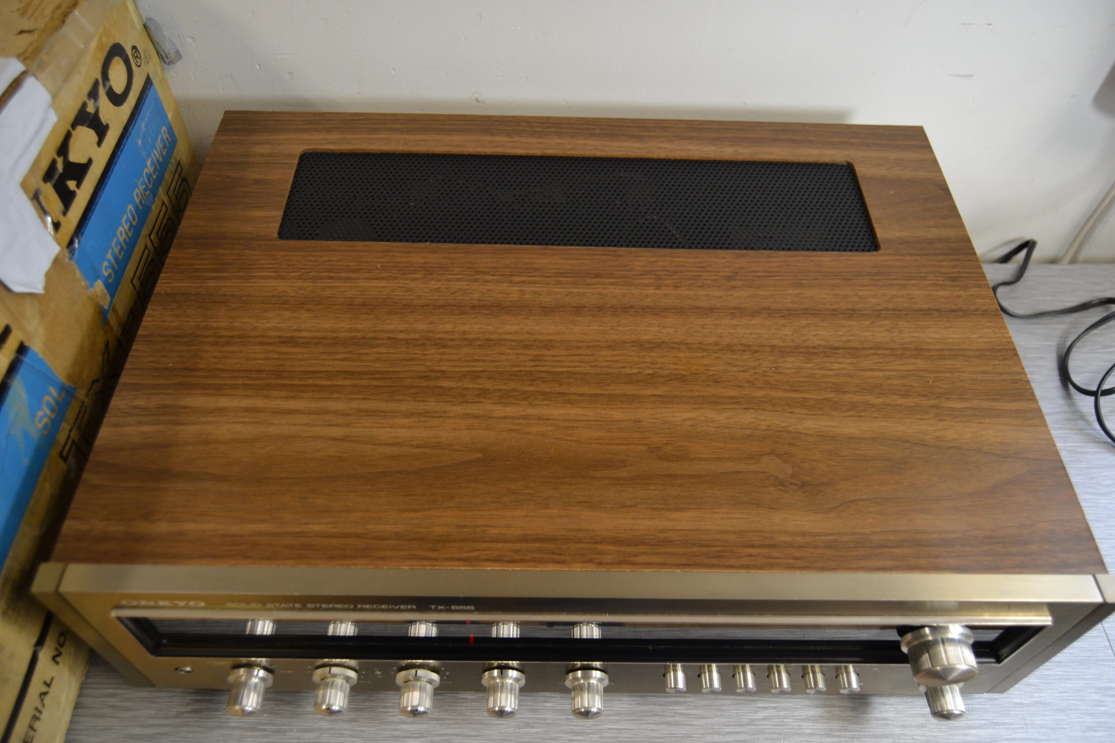 Onkyo TX-555 Stereo Receiver * LED upgrade * Box * 40W RMS - Image 8