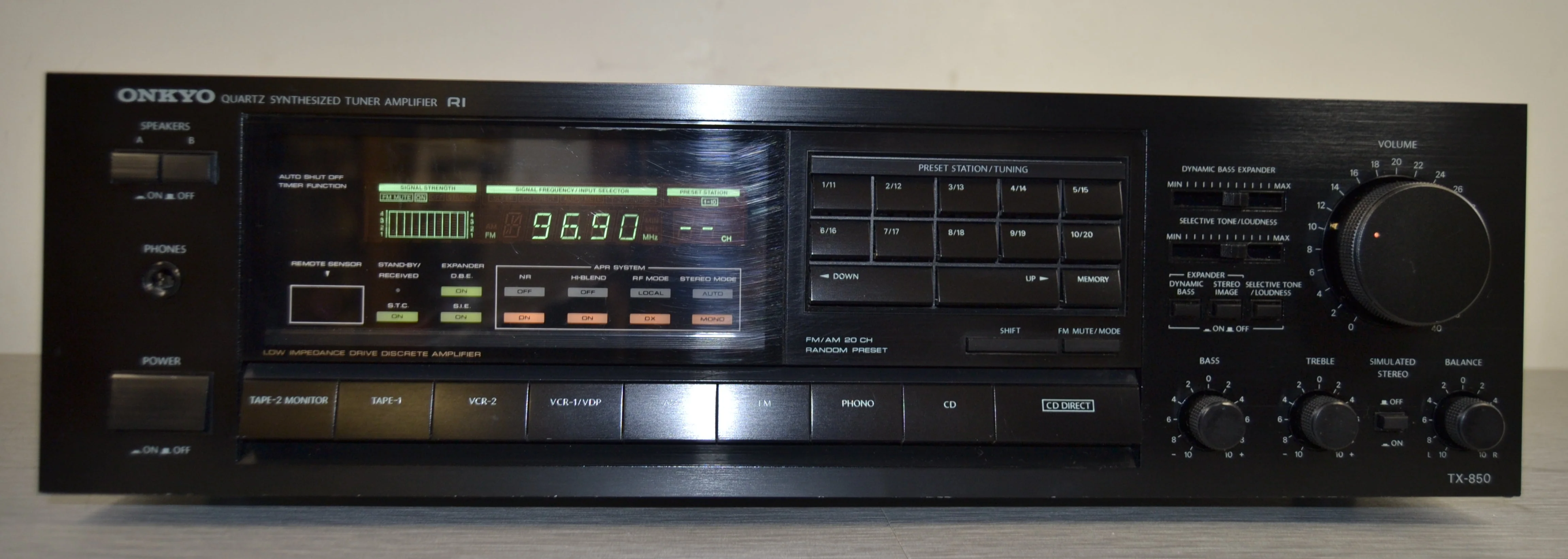 Onkyo TX-850 Stereo Receiver