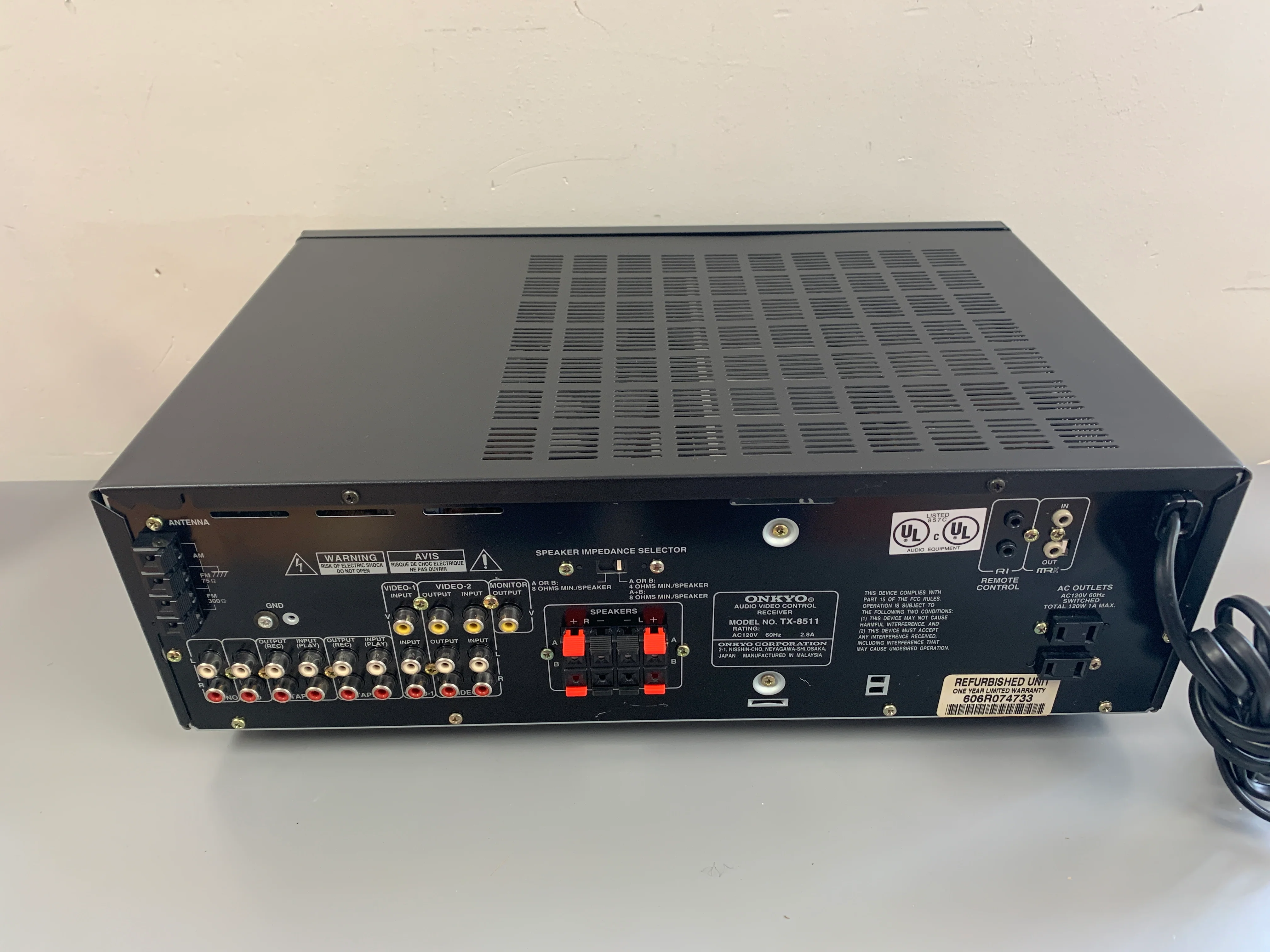 Onkyo TX-8511 Receiver - Image 8
